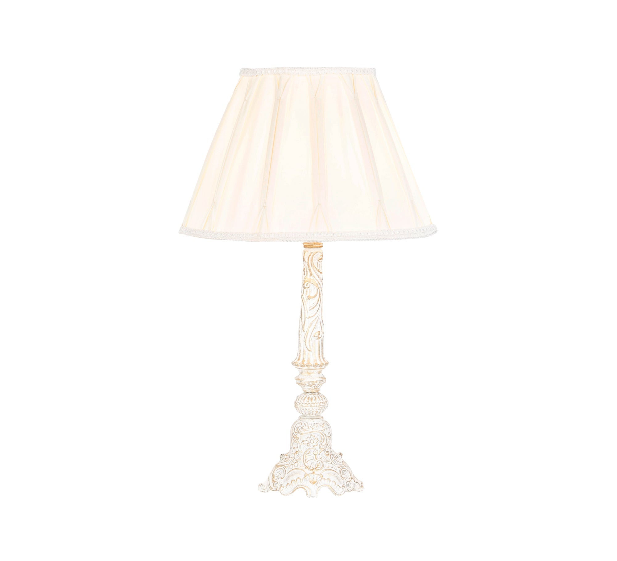Elegant white lampshade - Vitrine Furniture - Lighting