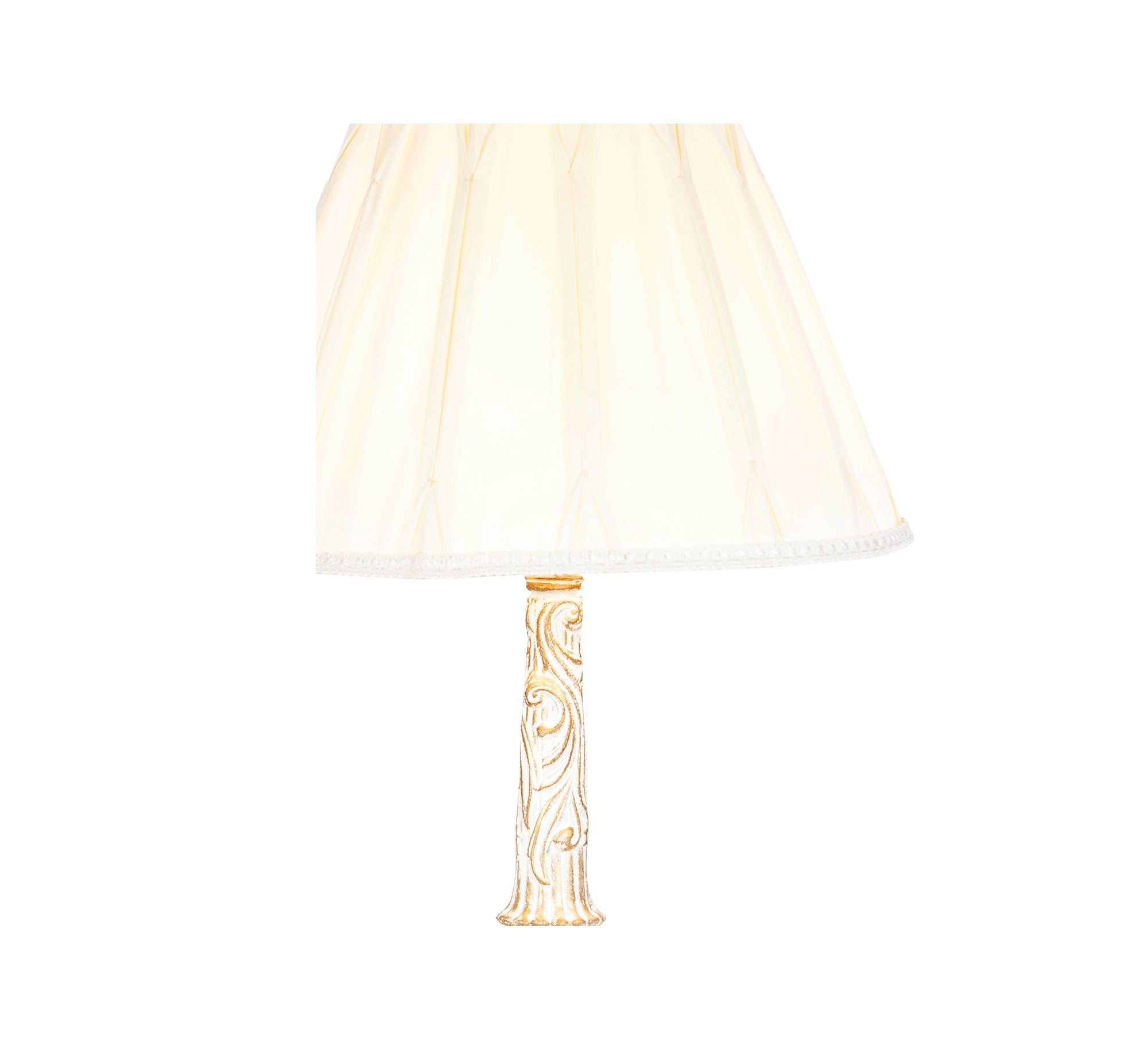 Elegant white lampshade - Vitrine Furniture - Lighting