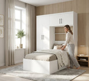 Elegant white single bedroom - Vitrine Furniture - Kids Room Set