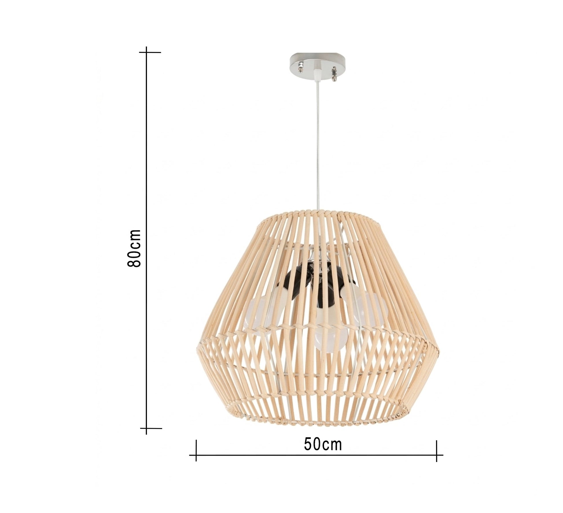 Elegant wooden chandelier - Vitrine Furniture - Ceiling lights