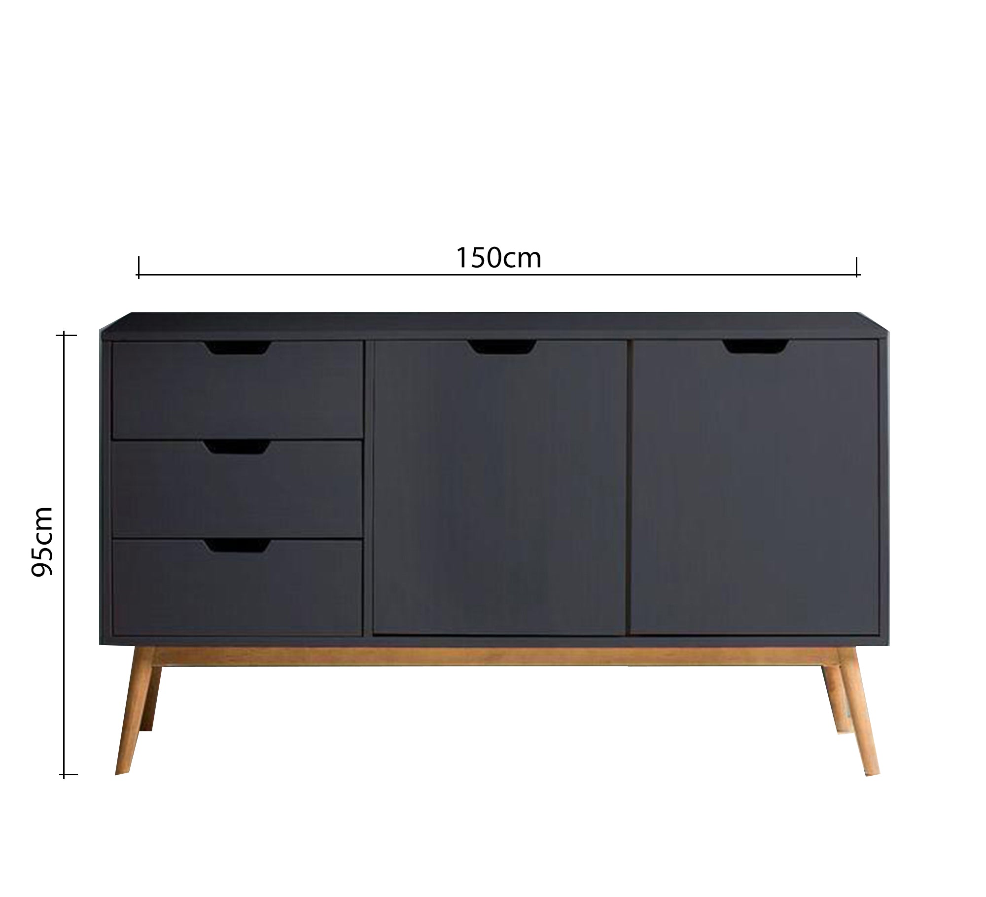 Elegantly designed bookcase - Vitrine Furniture - Furniture