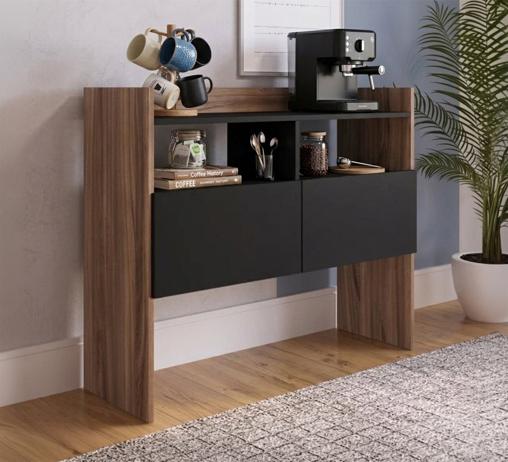 Elevated Sides Coffee Corner - Vitrine Furniture - Coffee Corner