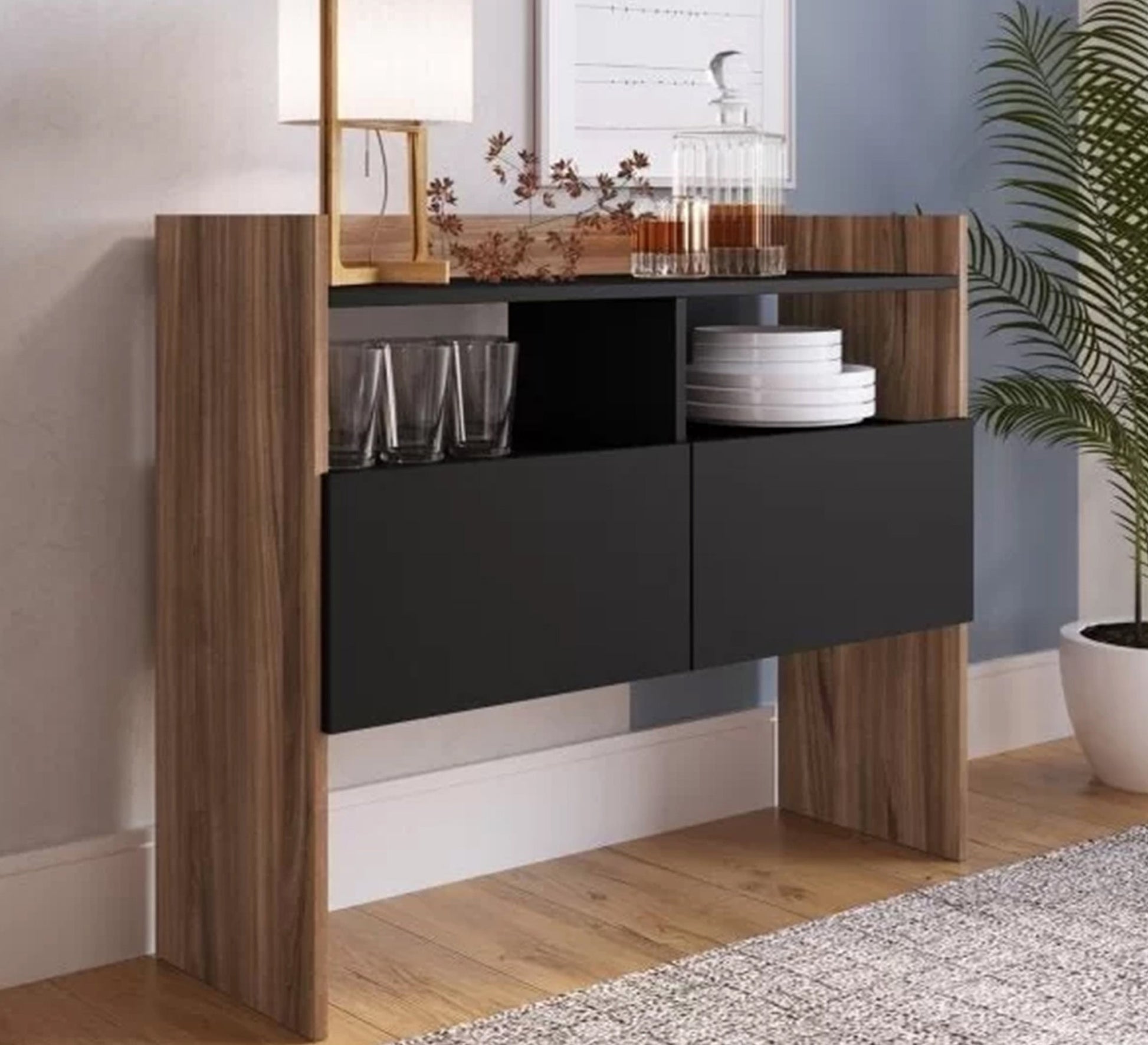 Elevated Sides Coffee Corner - Vitrine Furniture - Furniture