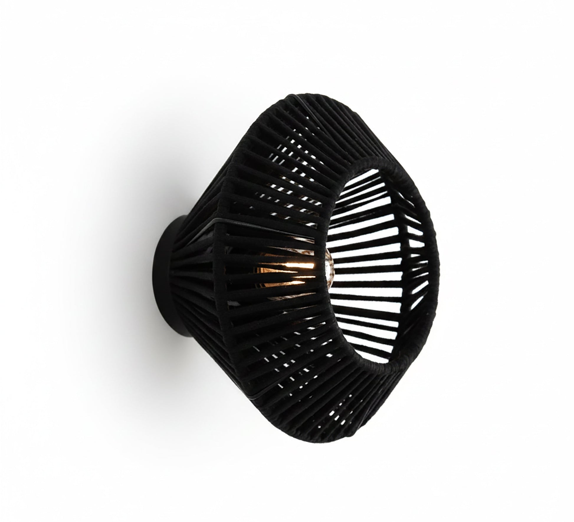 Exceptional black wall sconce - Vitrine Furniture - Wall Sconce