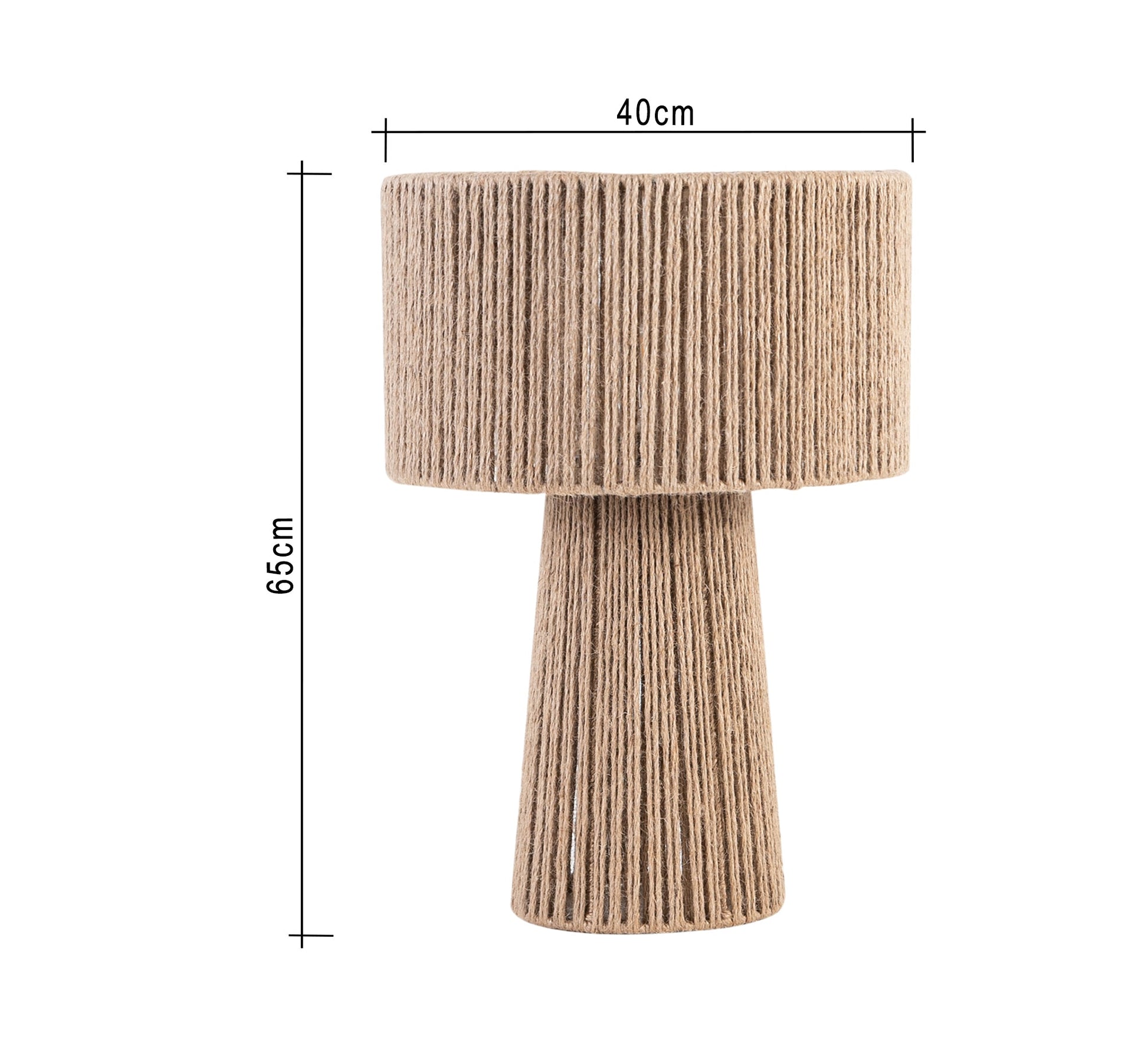 Fabric lampshade with overlapping patterns - Vitrine Furniture - Lighting