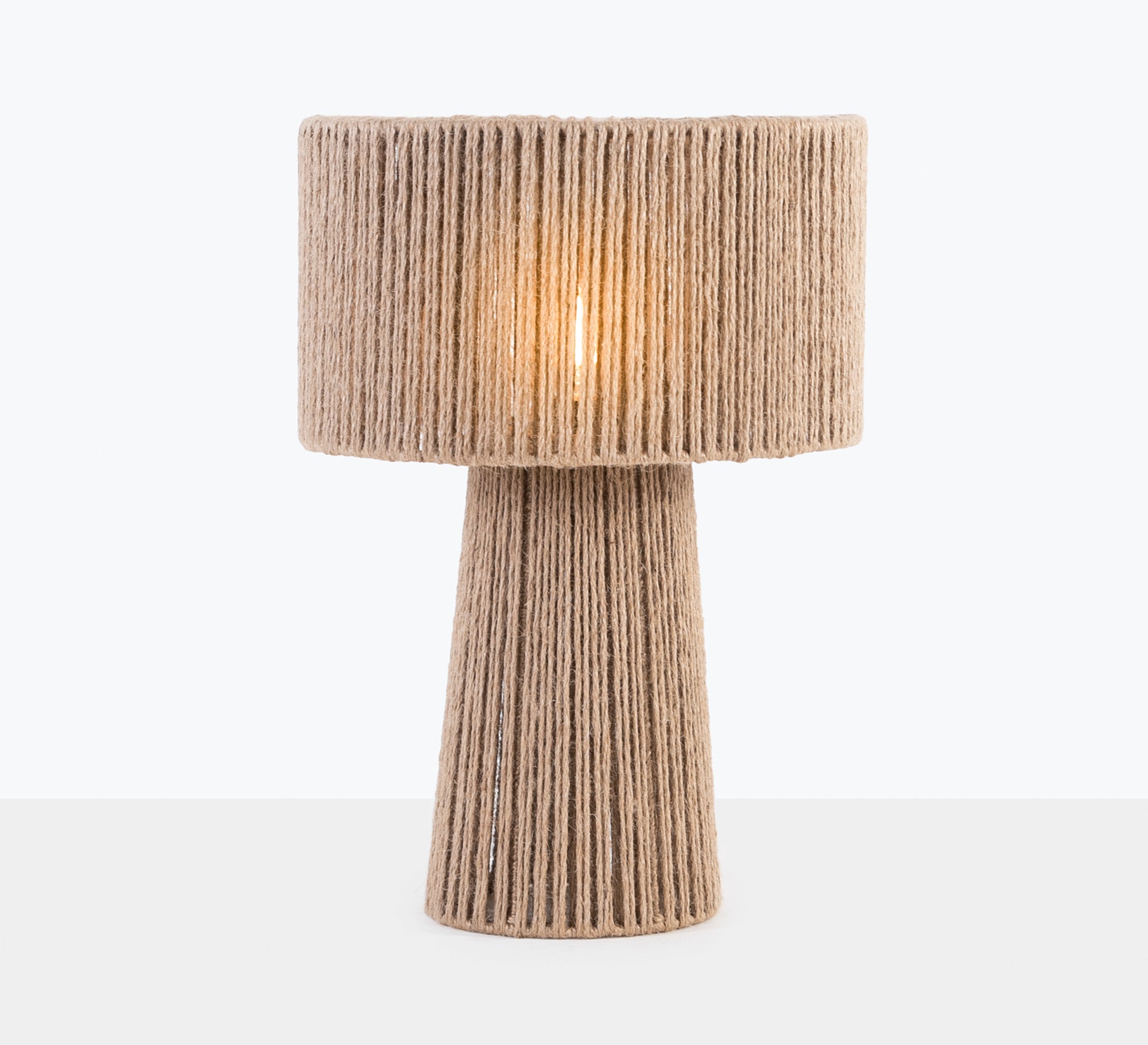 Fabric lampshade with overlapping patterns - Vitrine Furniture - Lighting