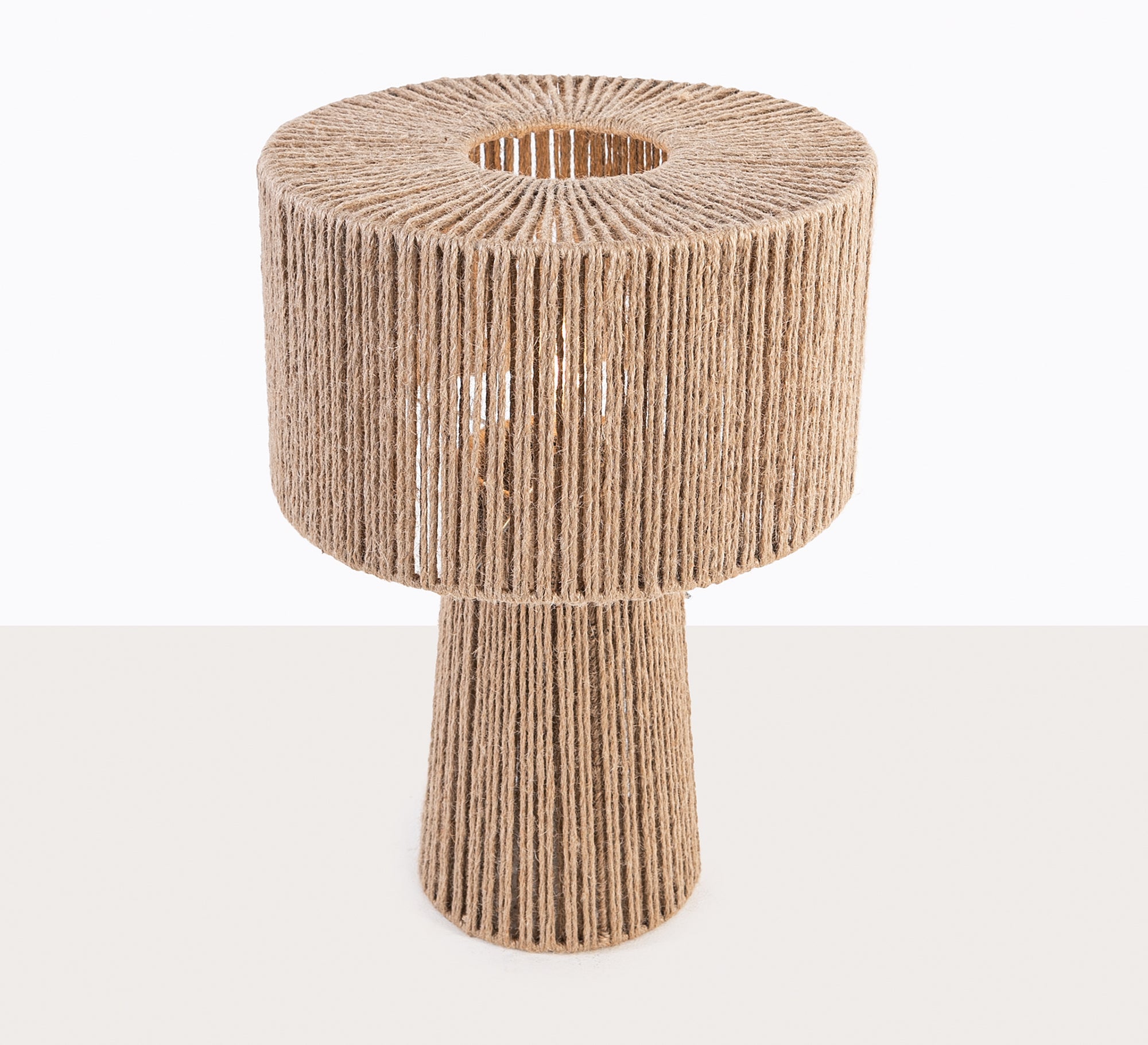 Fabric lampshade with overlapping patterns - Vitrine Furniture - Lighting