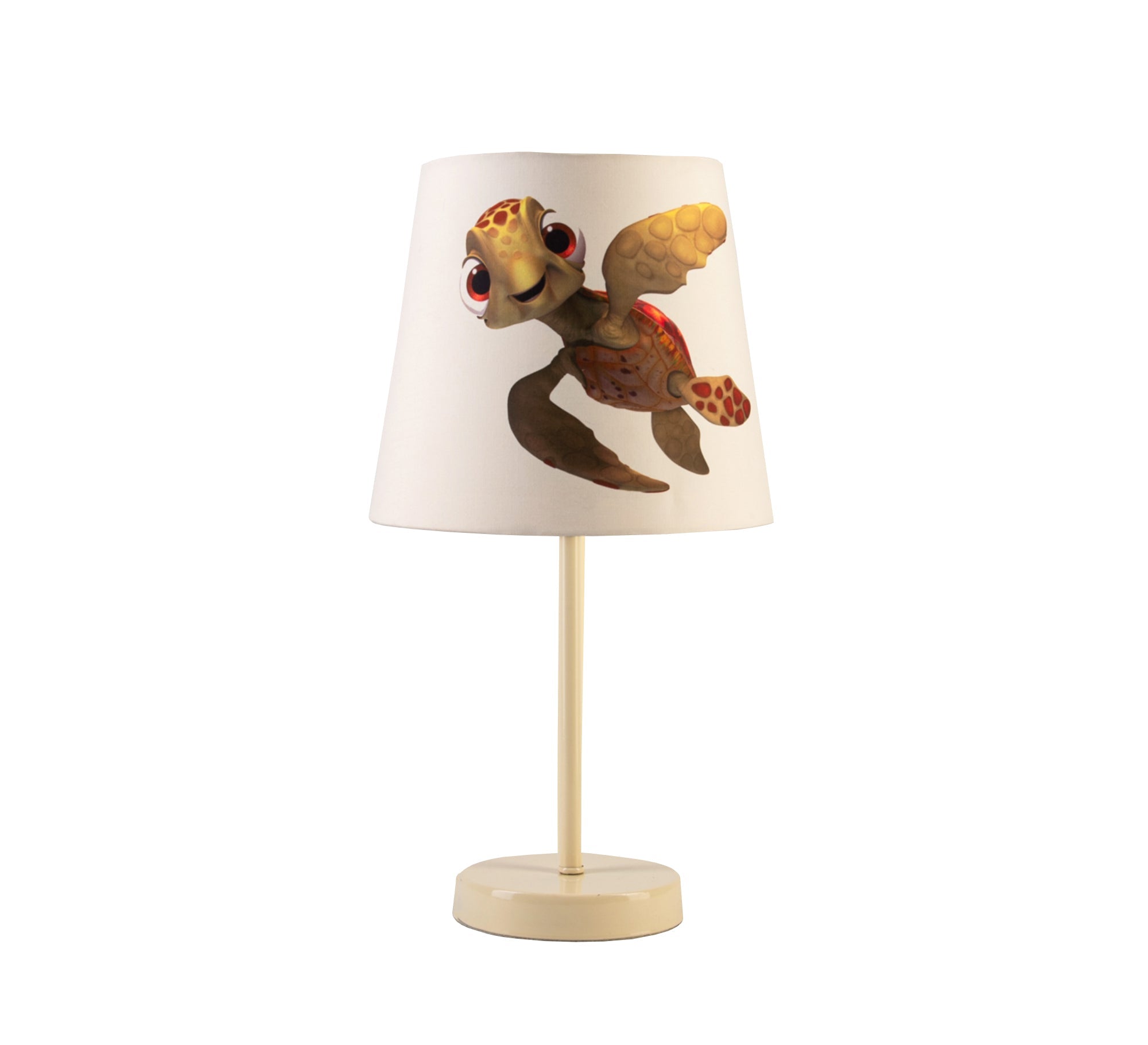 Finding Nemo Turtle Lamp: A beautiful nautical touch with a beige base. - Vitrine Furniture - Lighting