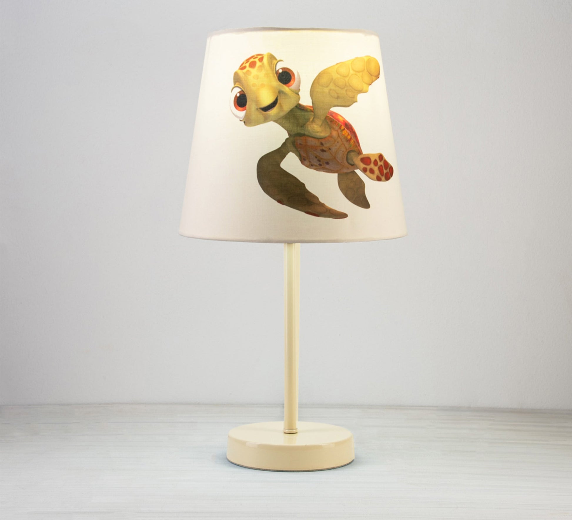 Finding Nemo Turtle Lamp: A beautiful nautical touch with a beige base. - Vitrine Furniture - Lighting