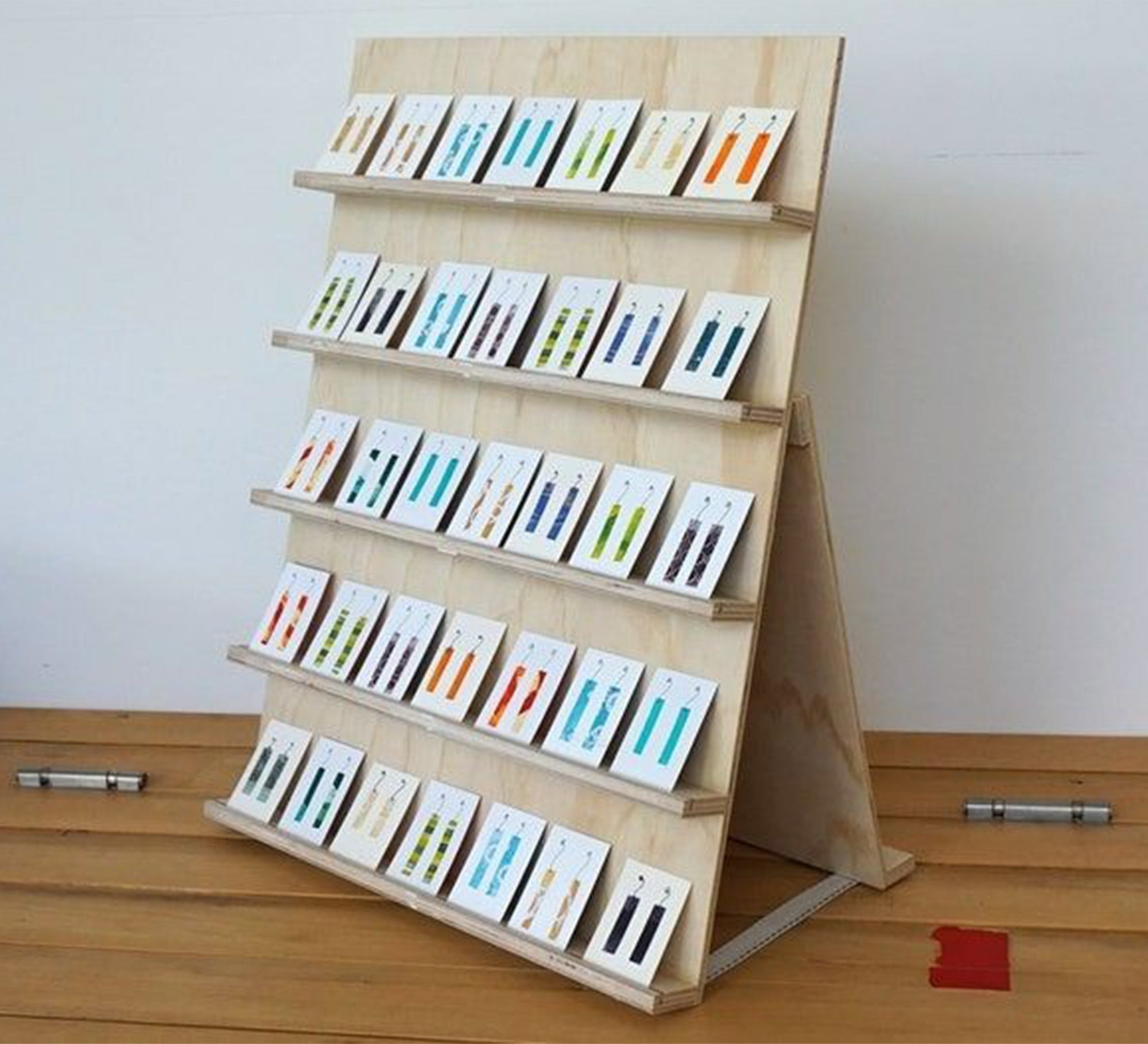 Five Shelf Book Display Stand - Vitrine Furniture - Décor