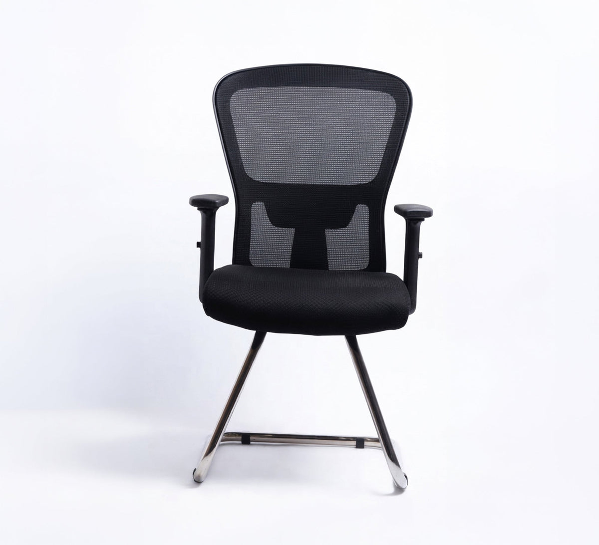 Fixed Waiting Chair with Elegant Metal Base - Vitrine Furniture - Office Chairs