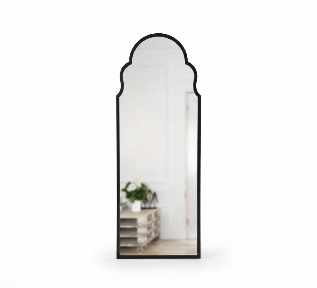Float Mirror with a Moroccan Wavy Arch - Vitrine Furniture - Mirrors