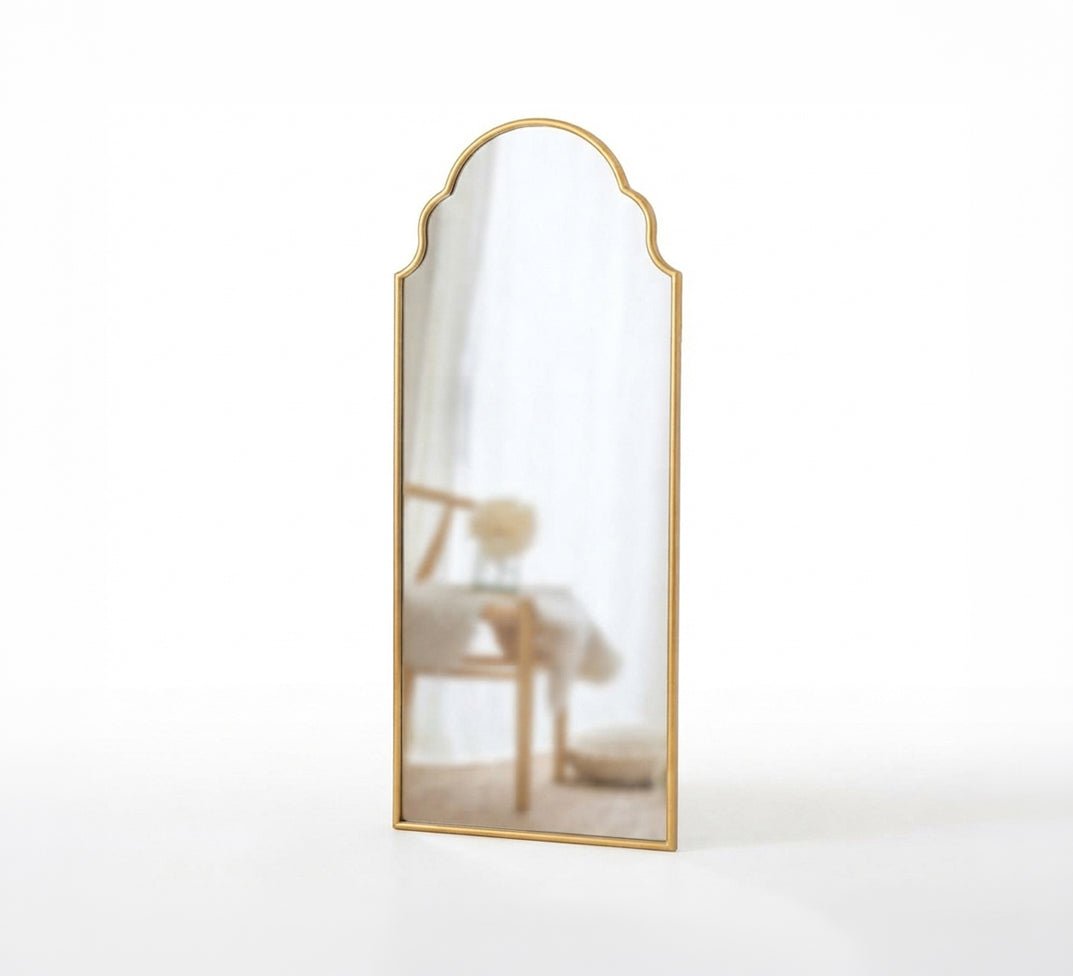 Float Mirror with a Moroccan Wavy Arch - Vitrine Furniture - Mirrors
