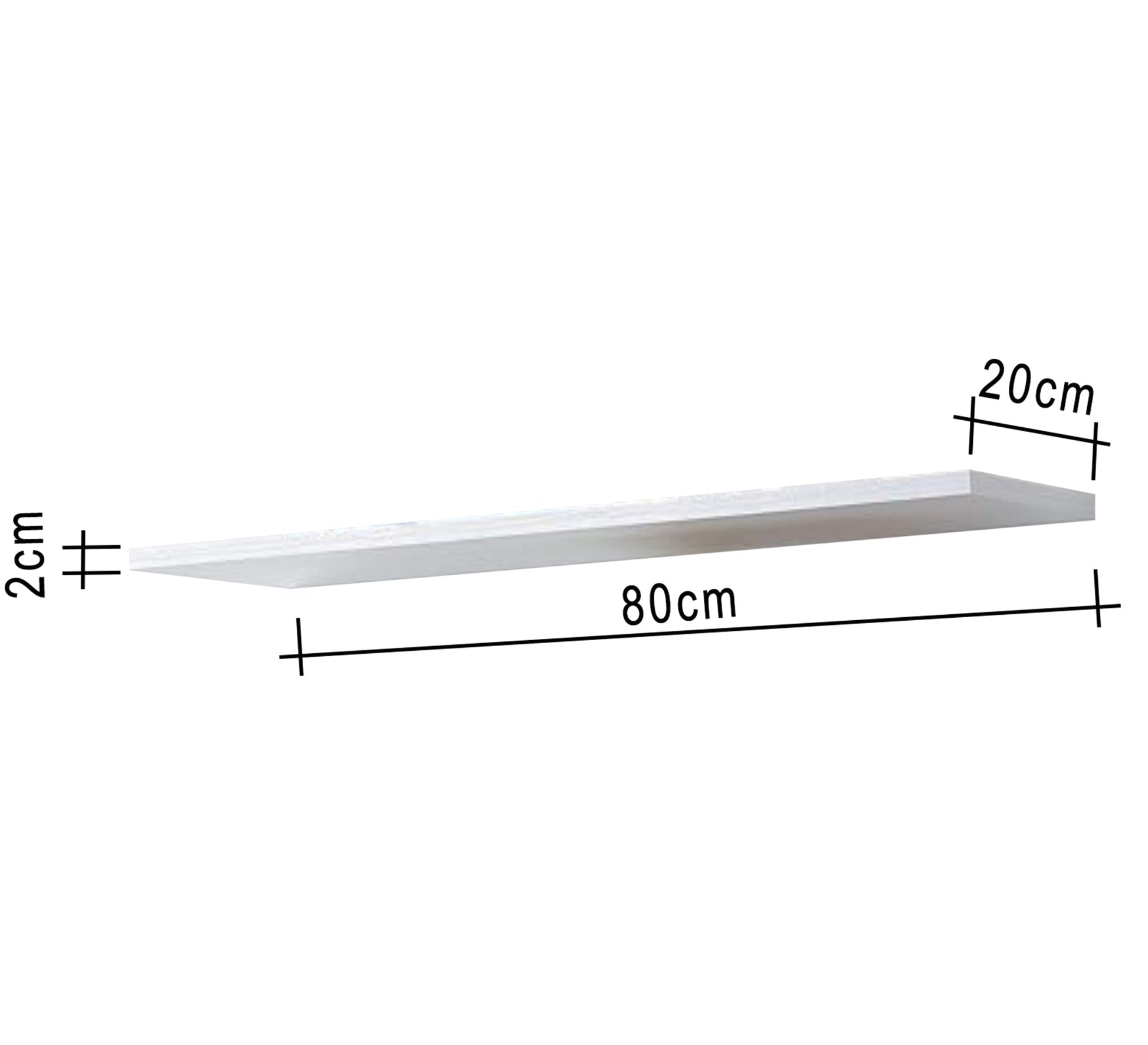 Floating wooden shelf - Vitrine Furniture - Décor