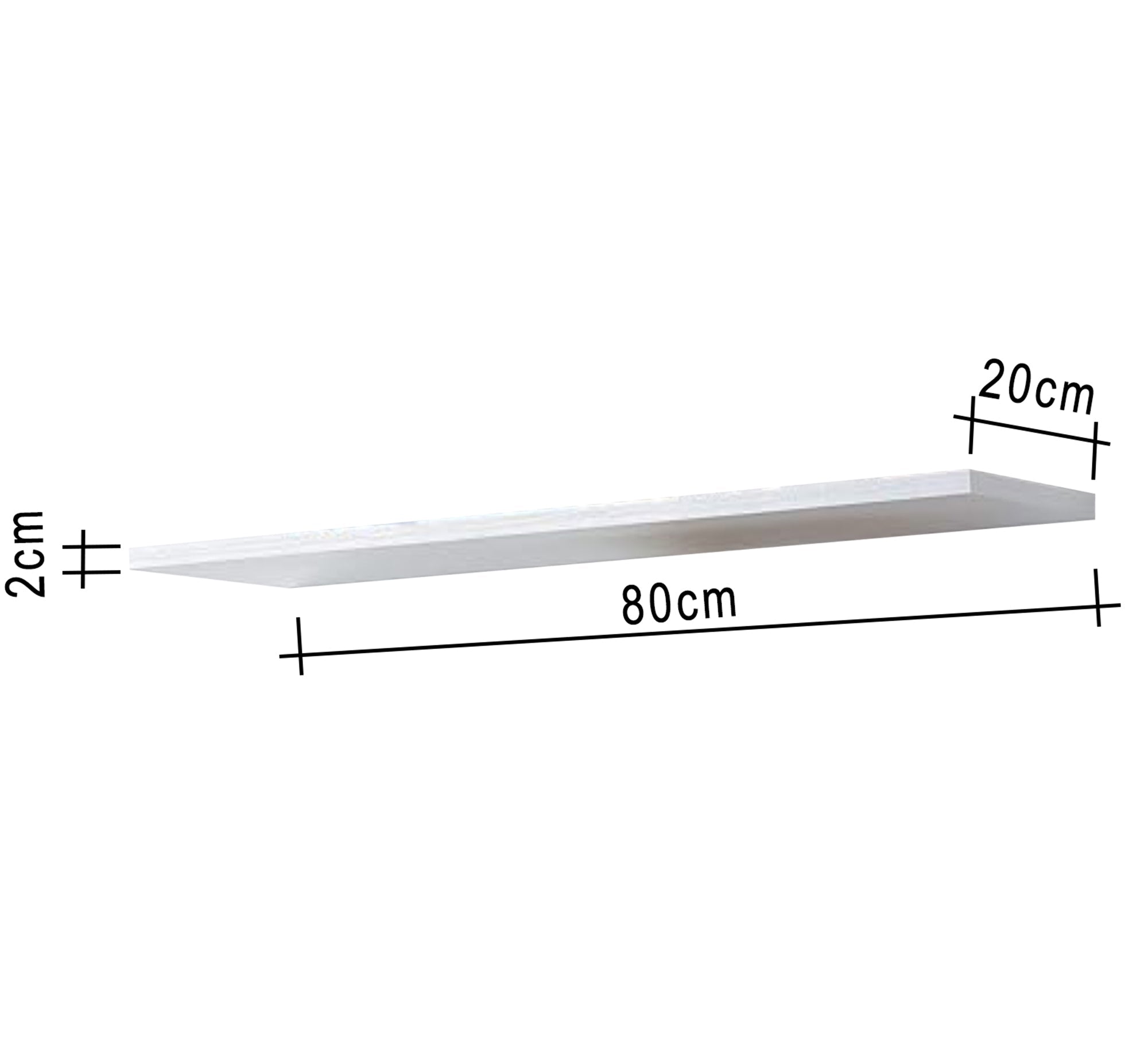 Floating wooden shelf - Vitrine Furniture - Décor