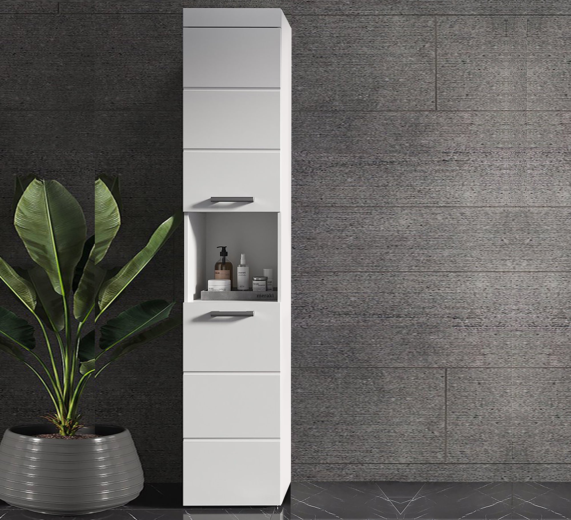 Floor Bathroom Storage Unit - Vitrine Furniture - Furniture