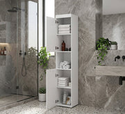 Floor Bathroom Storage Unit - Vitrine Furniture - Towels holder