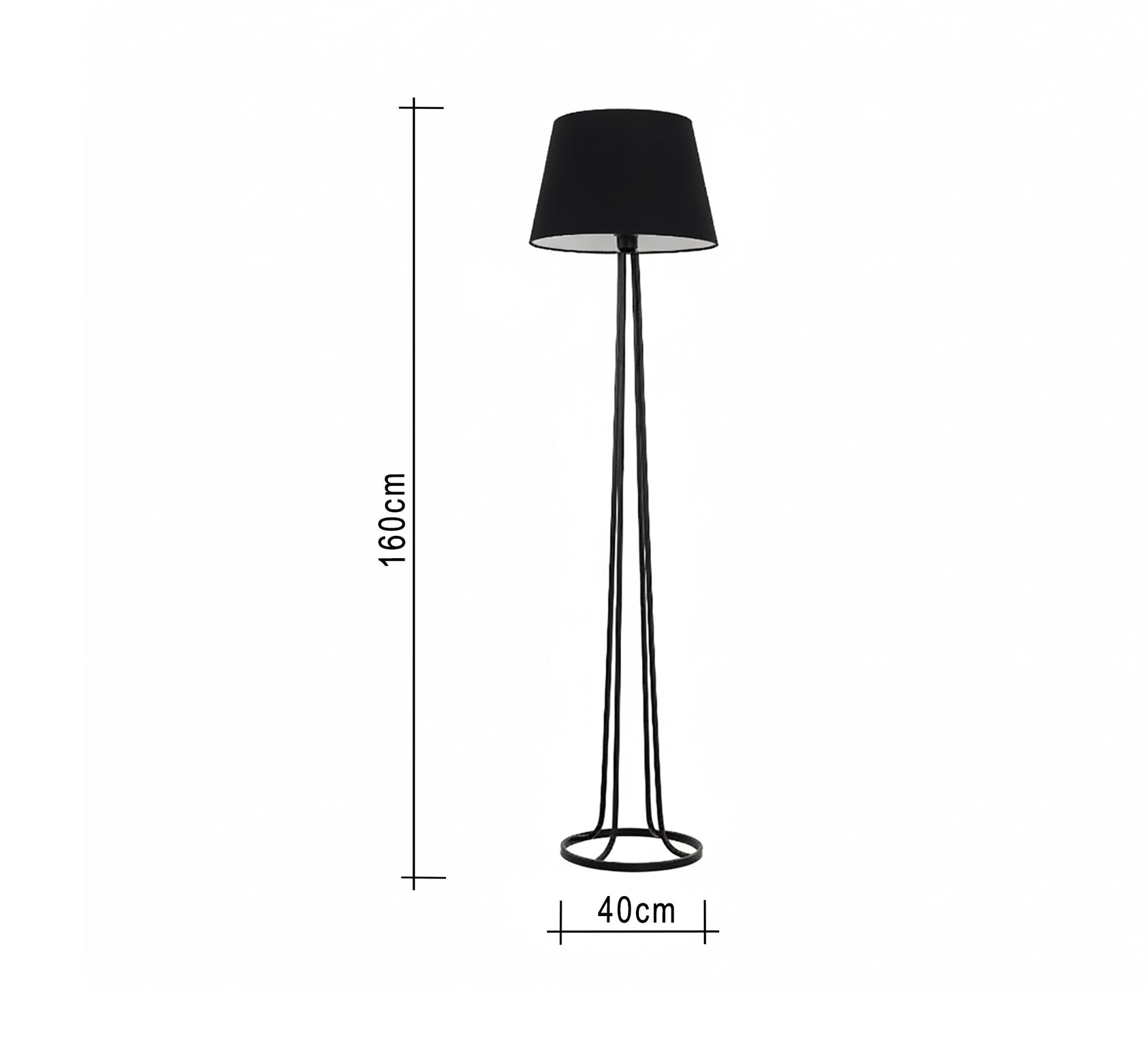 Floor lamp with metal legs - Vitrine Furniture - Floor lamps