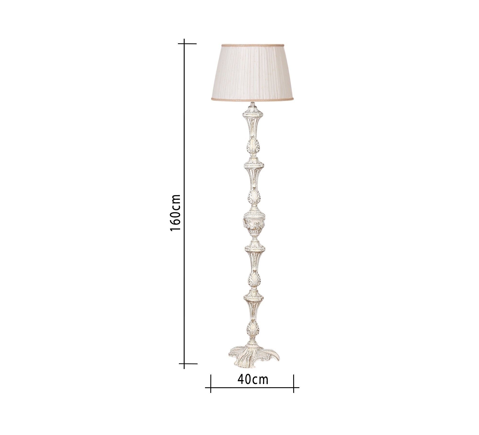 Floor lantern adds classic luxury - Vitrine Furniture - Lighting