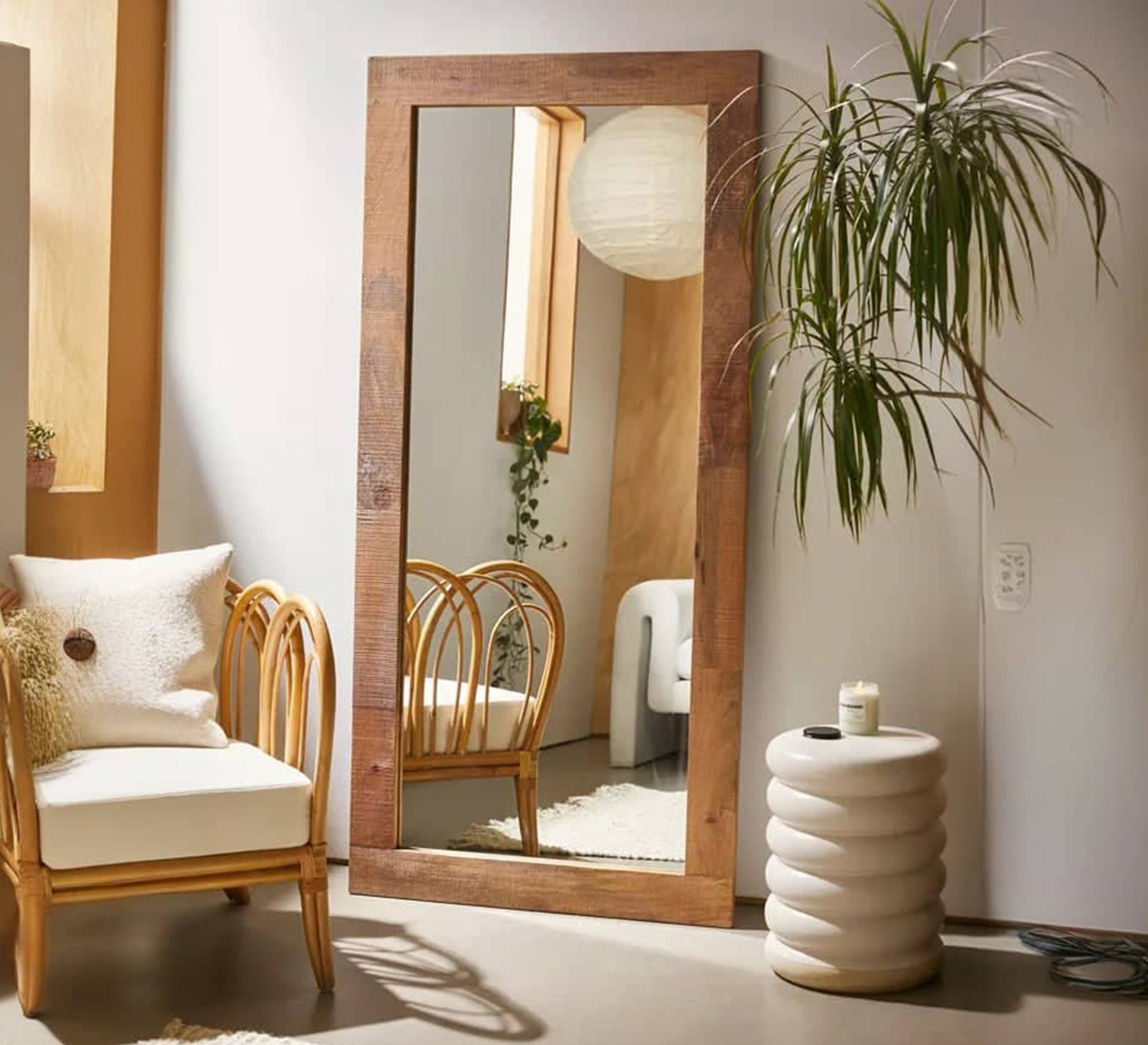 Floor mirror that can be hung and placed on the floor - Vitrine Furniture - Décor