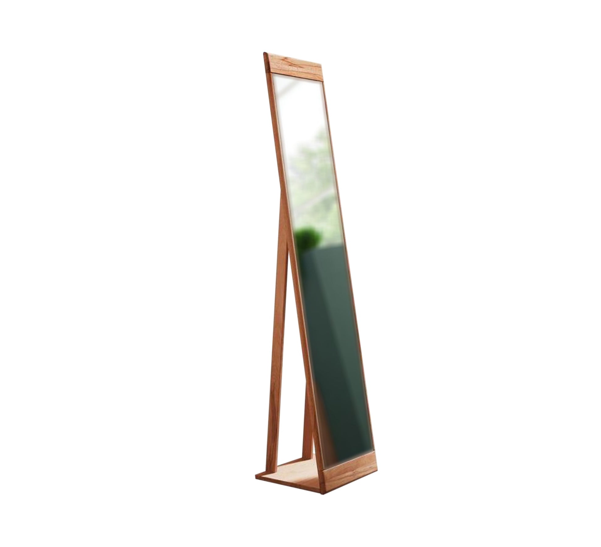 Floor mirror with a base leg and a fixing arm - Vitrine Furniture - Décor