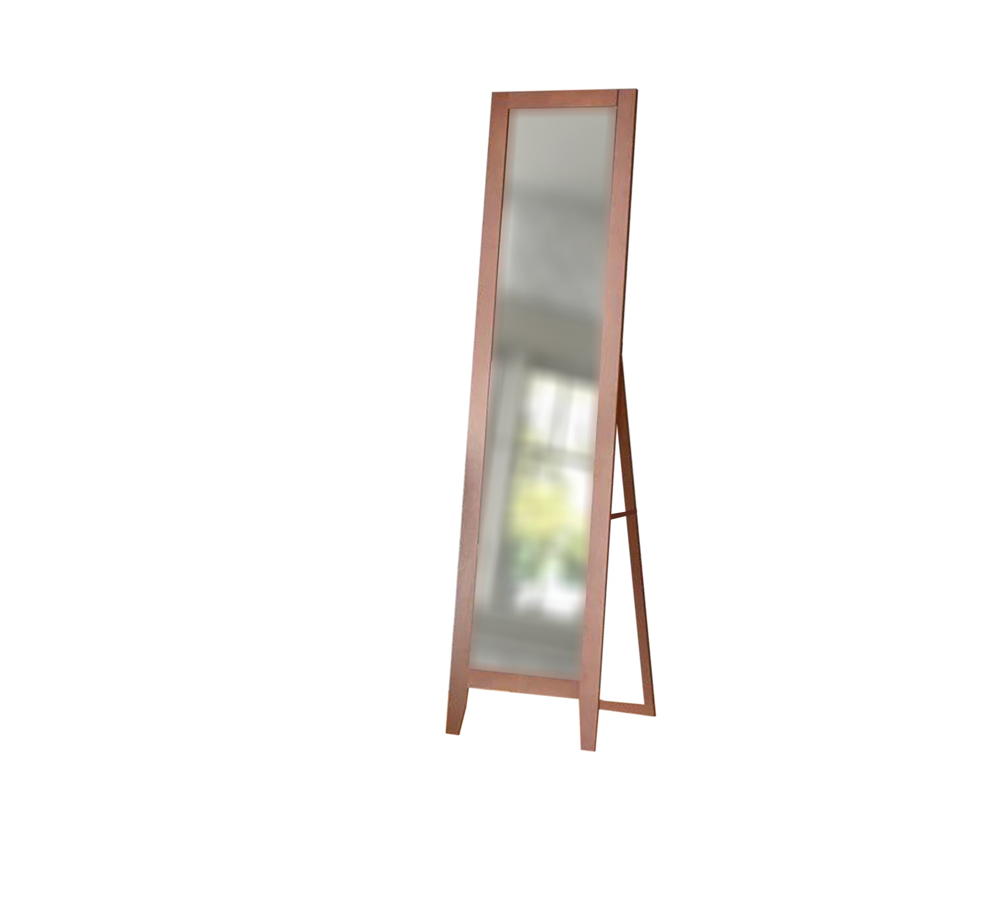 Floor mirror with a raised leg and a fixing arm - Vitrine Furniture - Décor