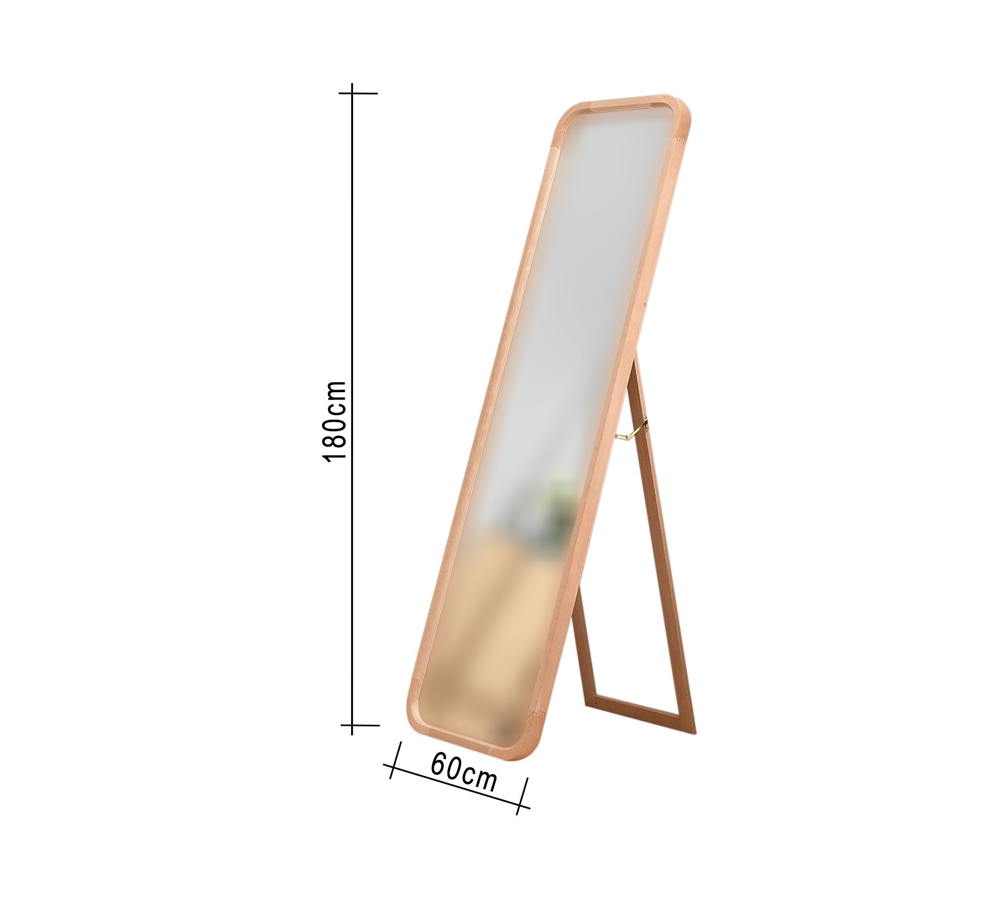 Floor mirrors with attached legs that can be mounted on the wall - Vitrine Furniture - Décor