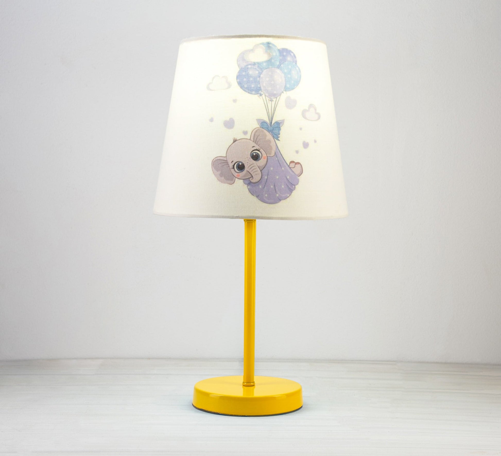 Flying Elephant Lamp: Cute design for your kids with a golden base - Vitrine Furniture - Lighting