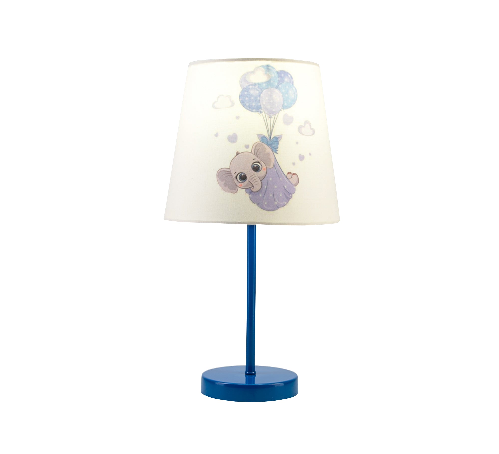 Flying Elephant Lamp: Cute design for your kids with blue base - Vitrine Furniture - Lighting