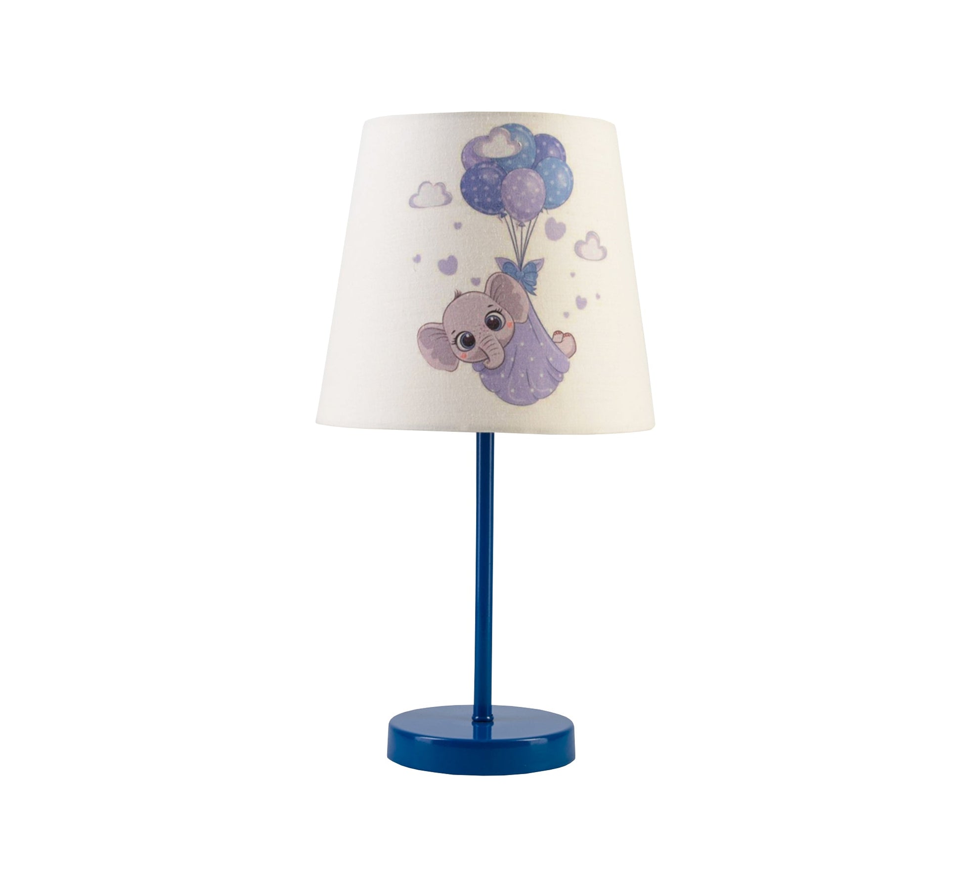 Flying Elephant Lamp: Cute design for your kids with blue base - Vitrine Furniture - Lighting