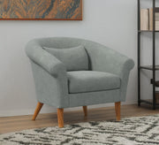 Footstool with tapered wooden legs - Vitrine Furniture - Furniture