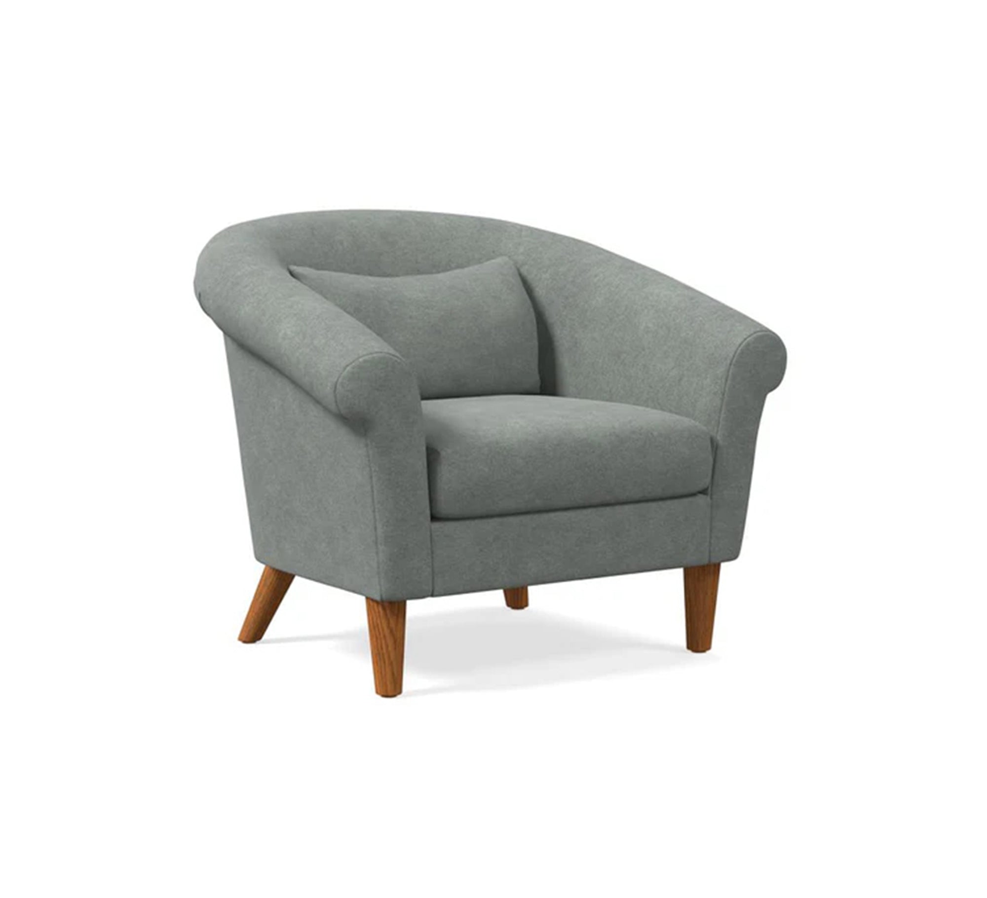 Footstool with tapered wooden legs - Vitrine Furniture - Furniture