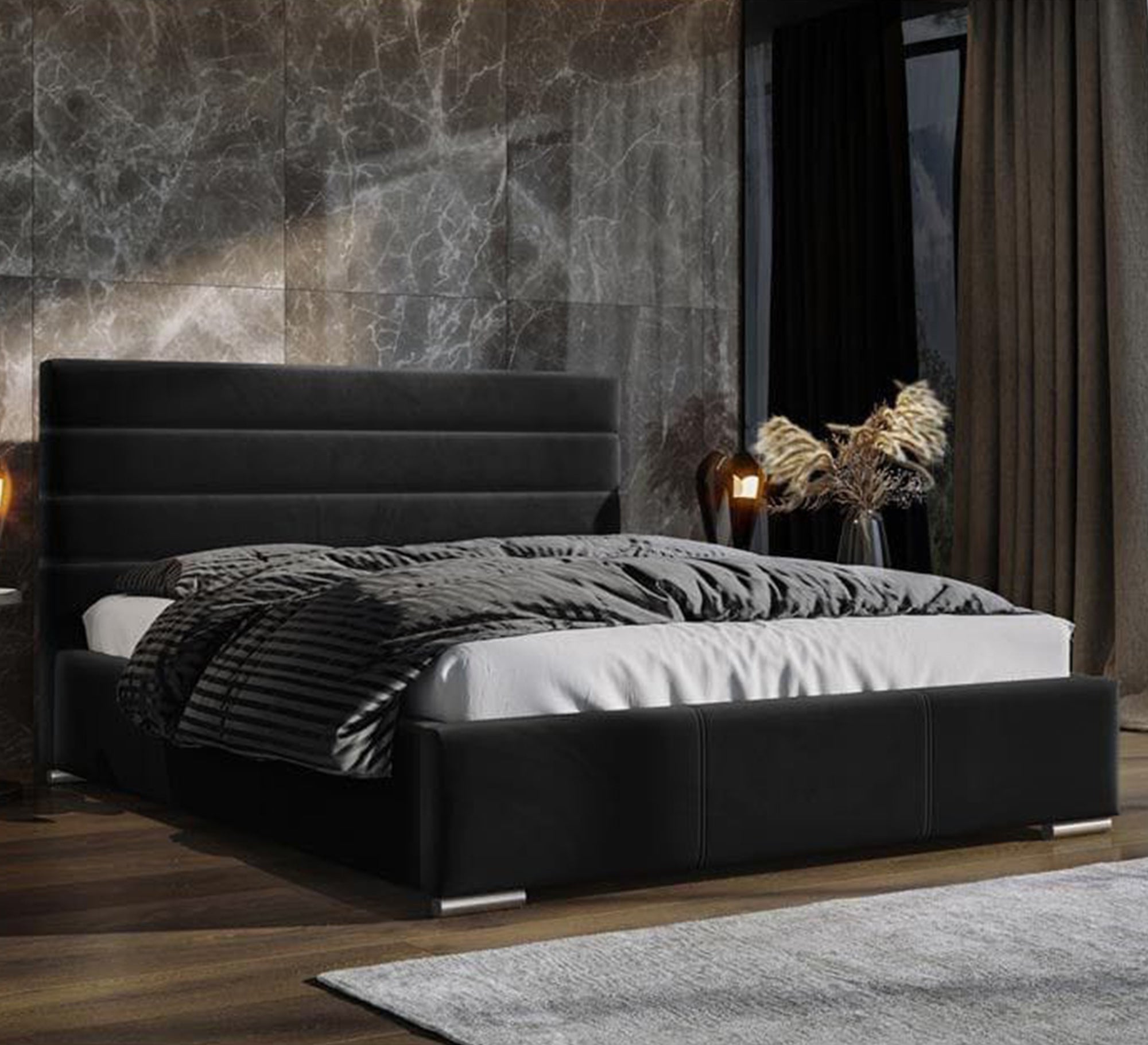 For bedrooms, a bed with an elegant design - Vitrine Furniture - Furniture