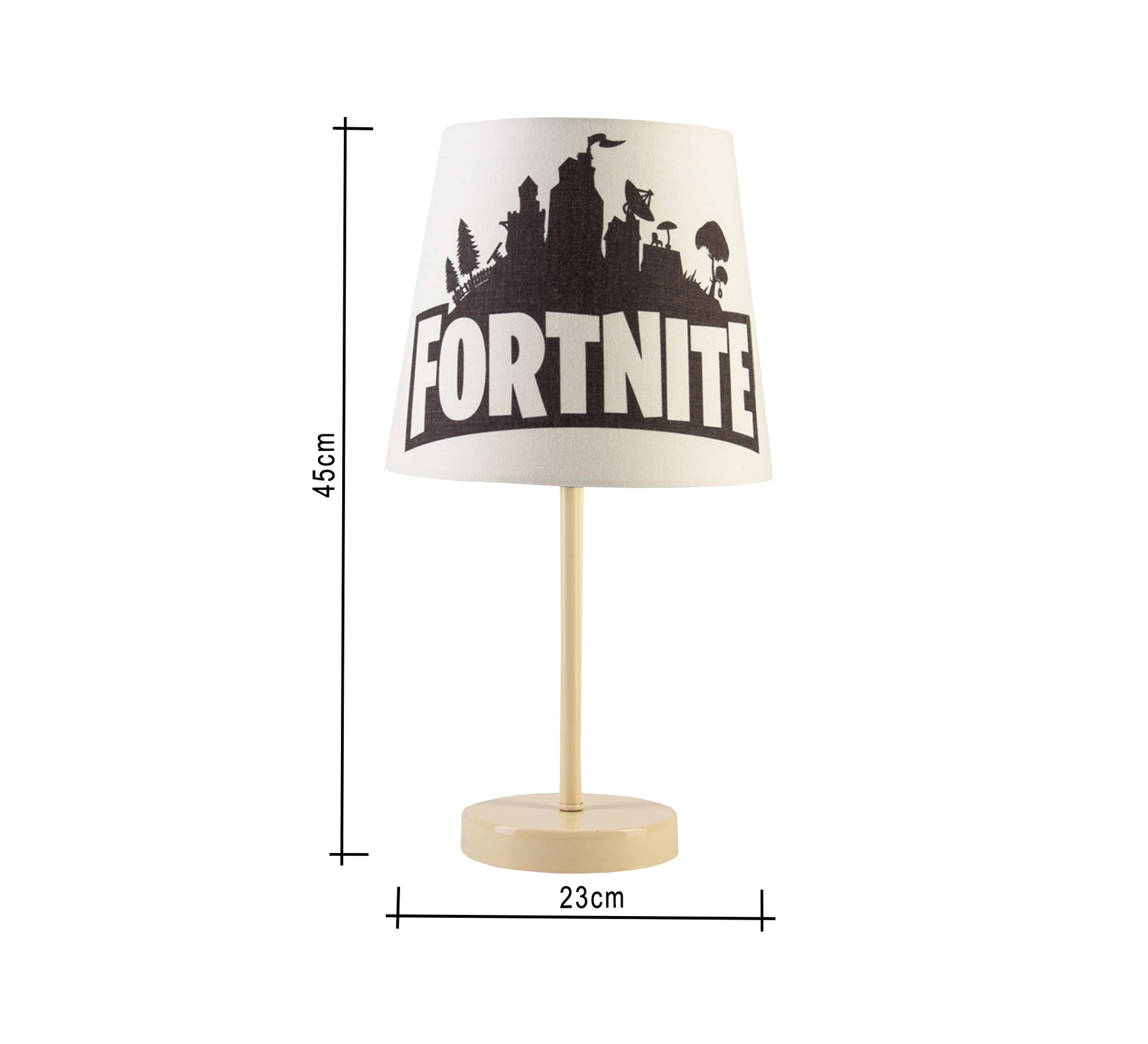 Fortnite Lamp: A modern gaming touch for your room with a beige base - Vitrine Furniture - Lighting