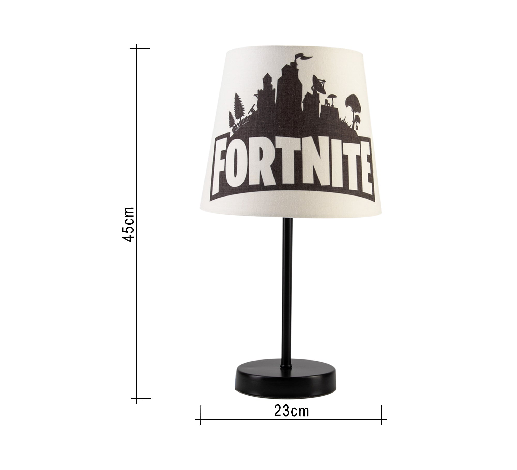 Fortnite Lamp: A modern gaming touch for your room with a black base - Vitrine Furniture - Lighting