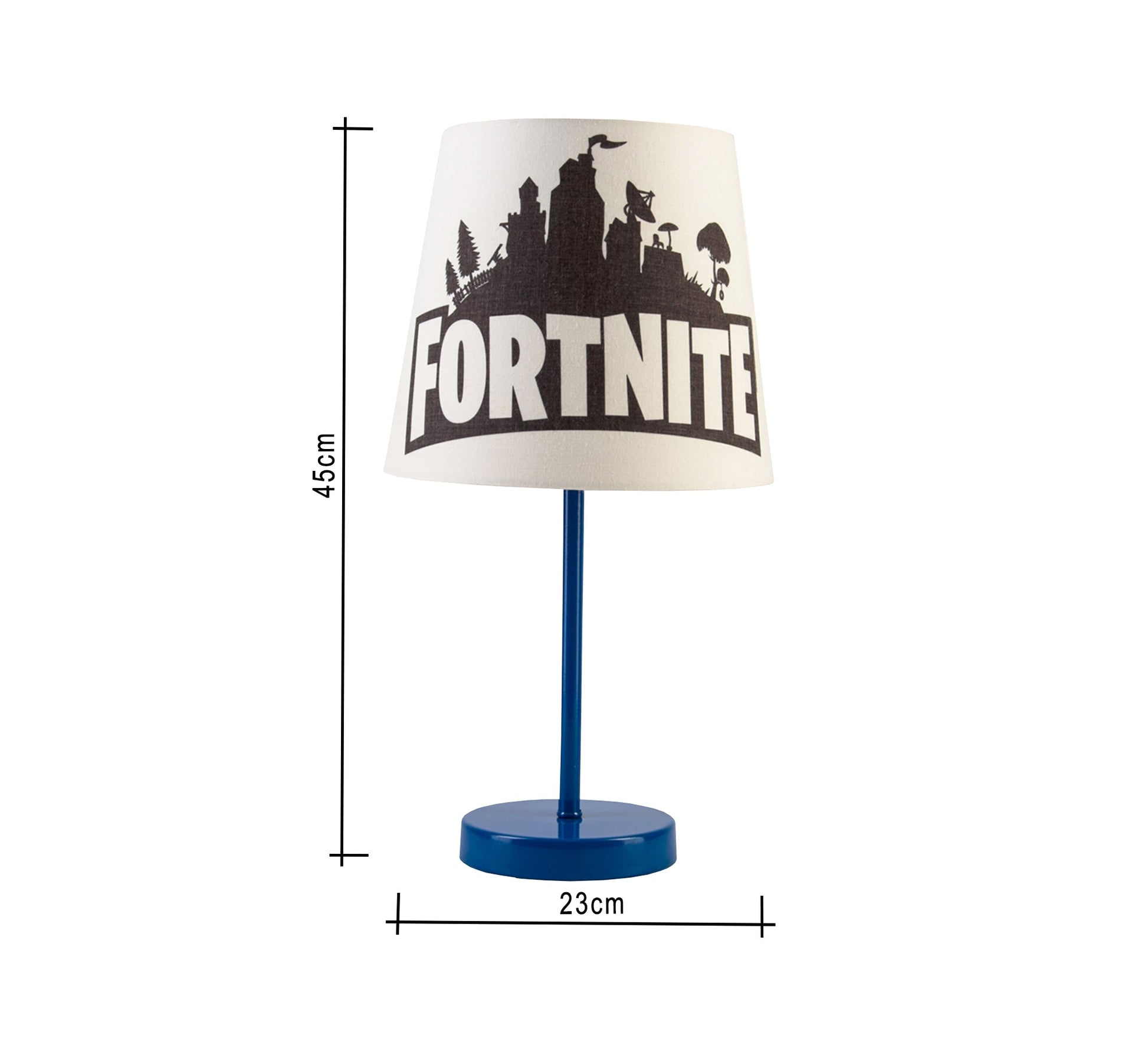 Fortnite Lamp: A modern gaming touch for your room with a blue base - Vitrine Furniture - Lighting