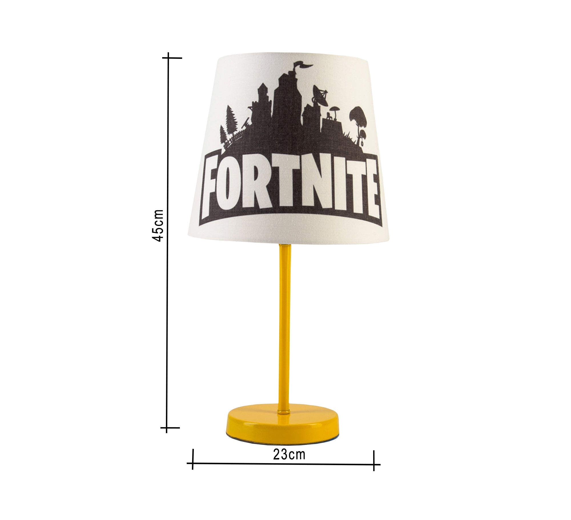 Fortnite Lamp: A modern gaming touch for your room with a golden base - Vitrine Furniture - Lighting