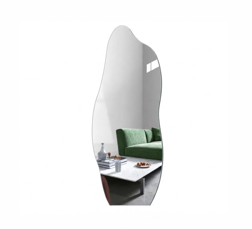 Frameless organic long-length mirror - Vitrine Furniture - Mirrors