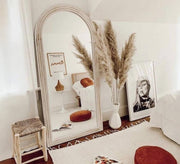 Front Foyer Mirror with Semicircular Top Frame - Vitrine Furniture - Décor