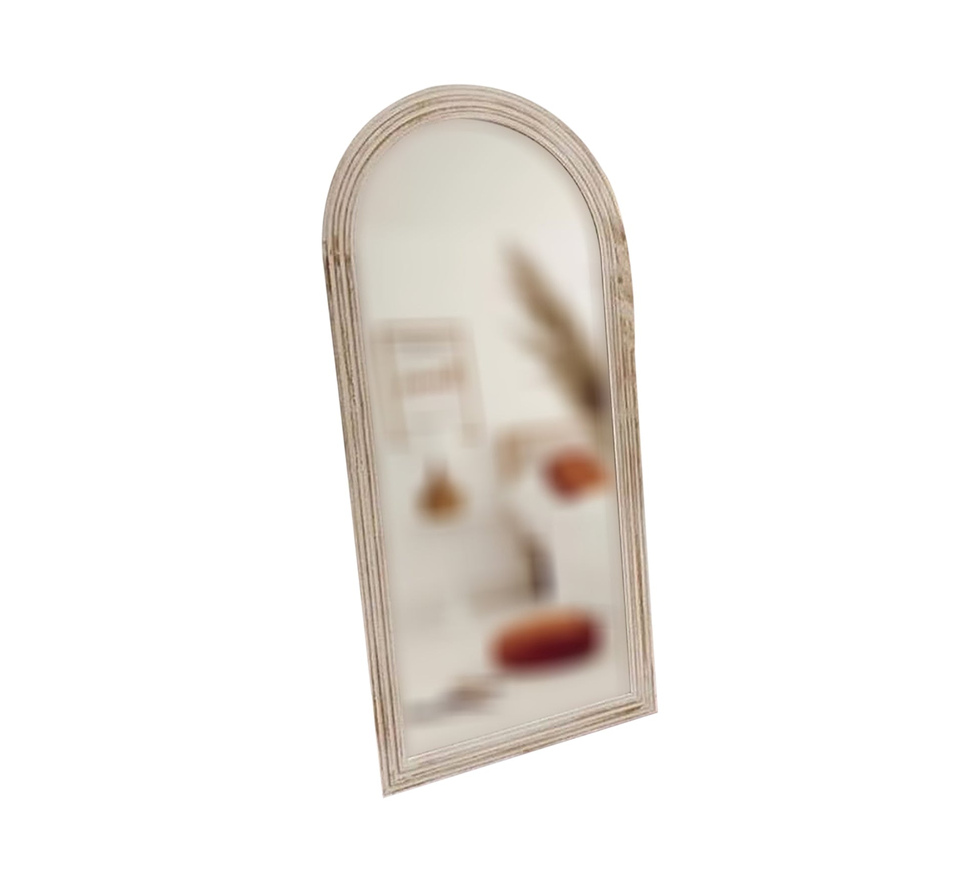 Front Foyer Mirror with Semicircular Top Frame - Vitrine Furniture - Décor