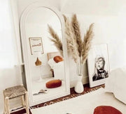 Front Foyer Mirror with Semicircular Top Frame - Vitrine Furniture - Mirrors