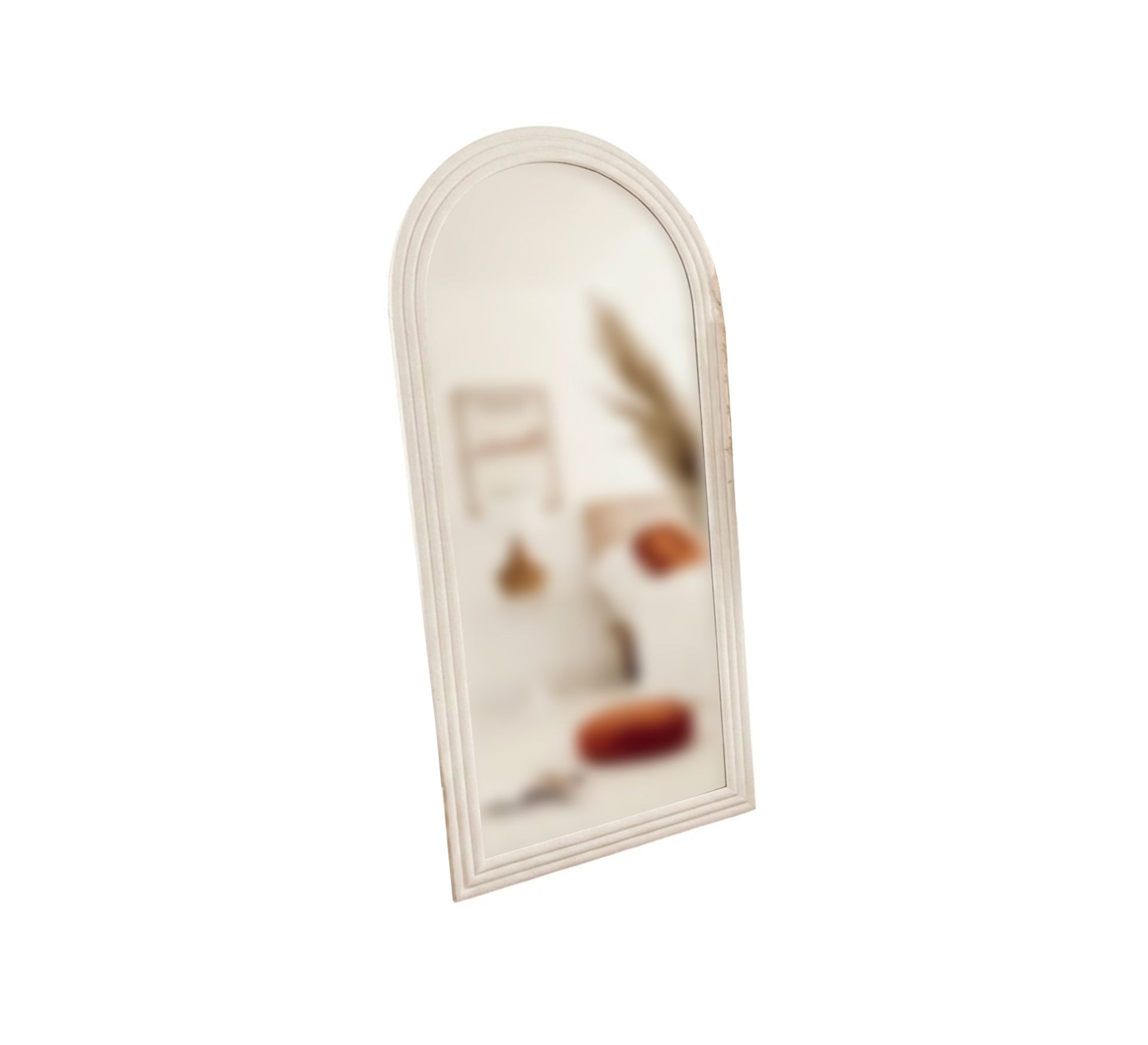 Front Foyer Mirror with Semicircular Top Frame - Vitrine Furniture - Mirrors