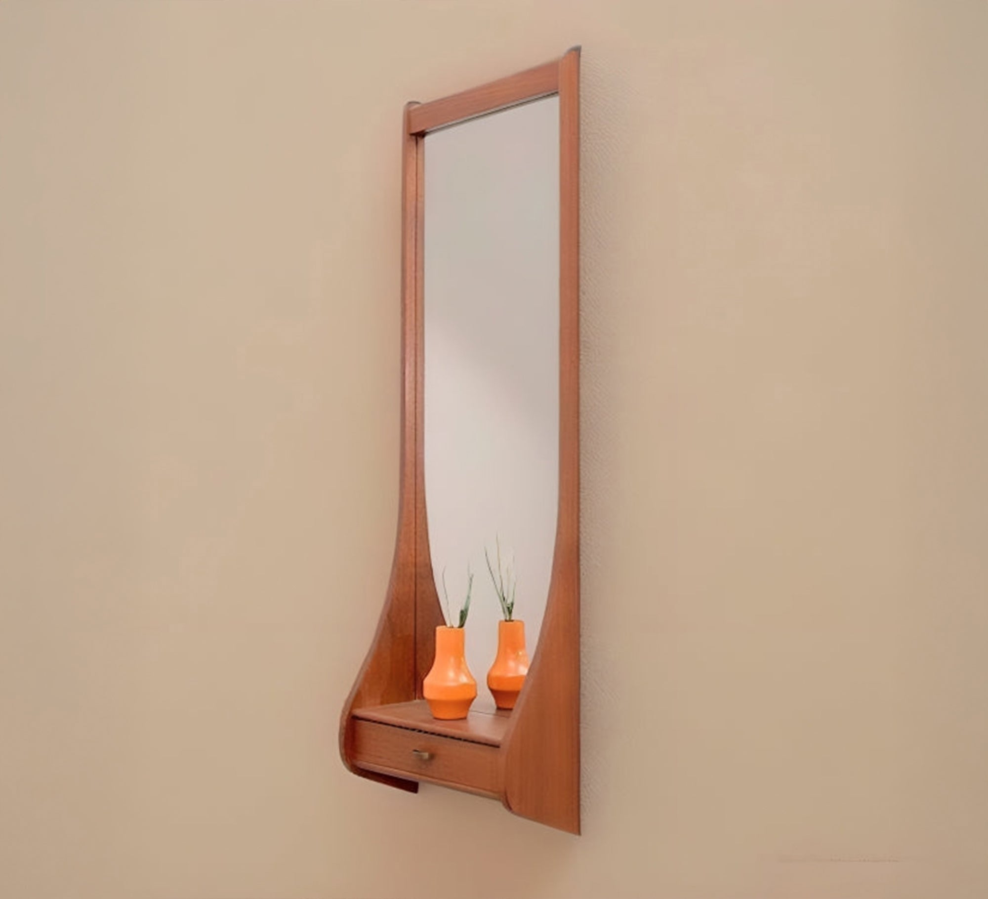 Full - length entryway mirror with drawer - Vitrine Furniture - Décor
