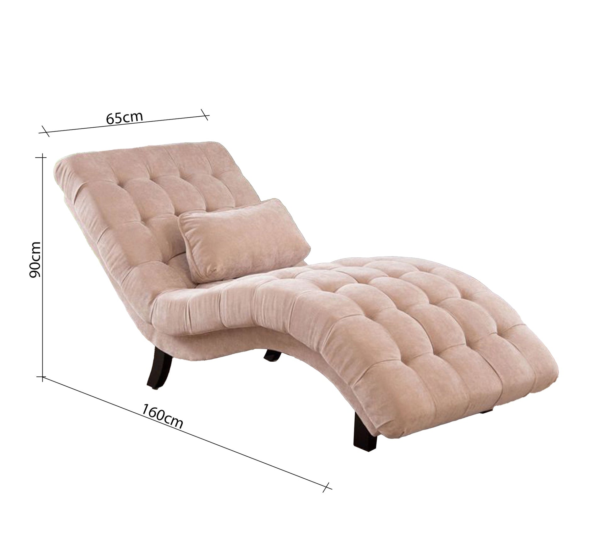 Fully upholstered chaise longue - Vitrine Furniture - Furniture