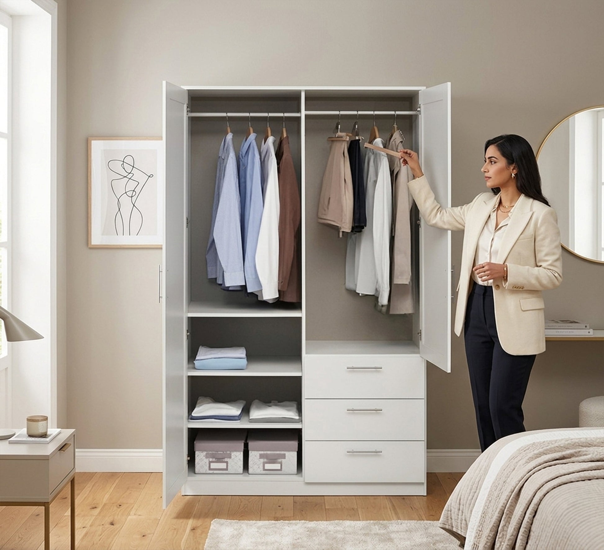 Furnish your chalet with (living corner, kitchen, master bedroom, children's bed, and wardrobe) - Vitrine Furniture - Offers
