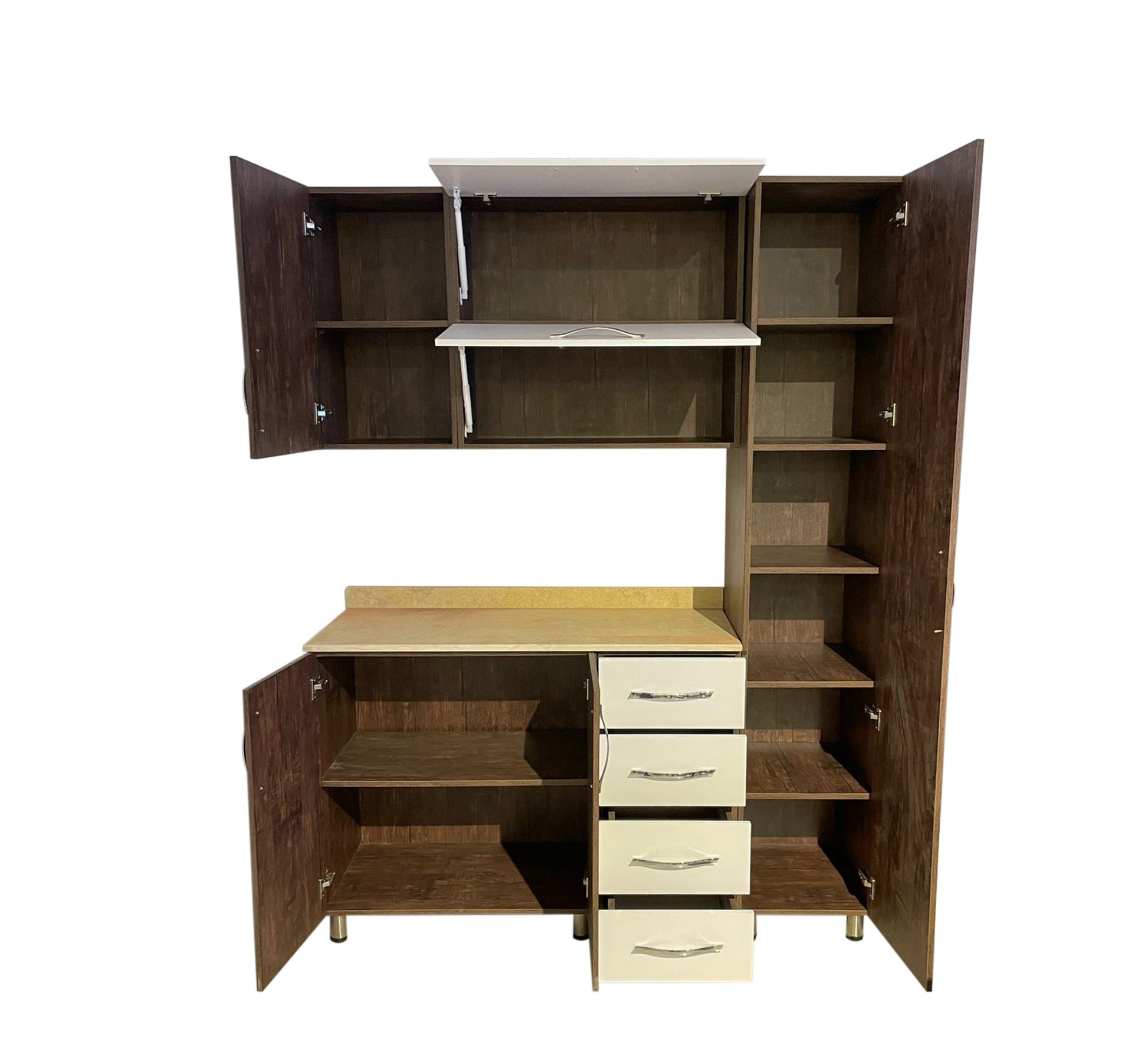 Furnish your chalet with (living corner, kitchen, master bedroom, children's bed, and wardrobe) - Vitrine Furniture - Offers