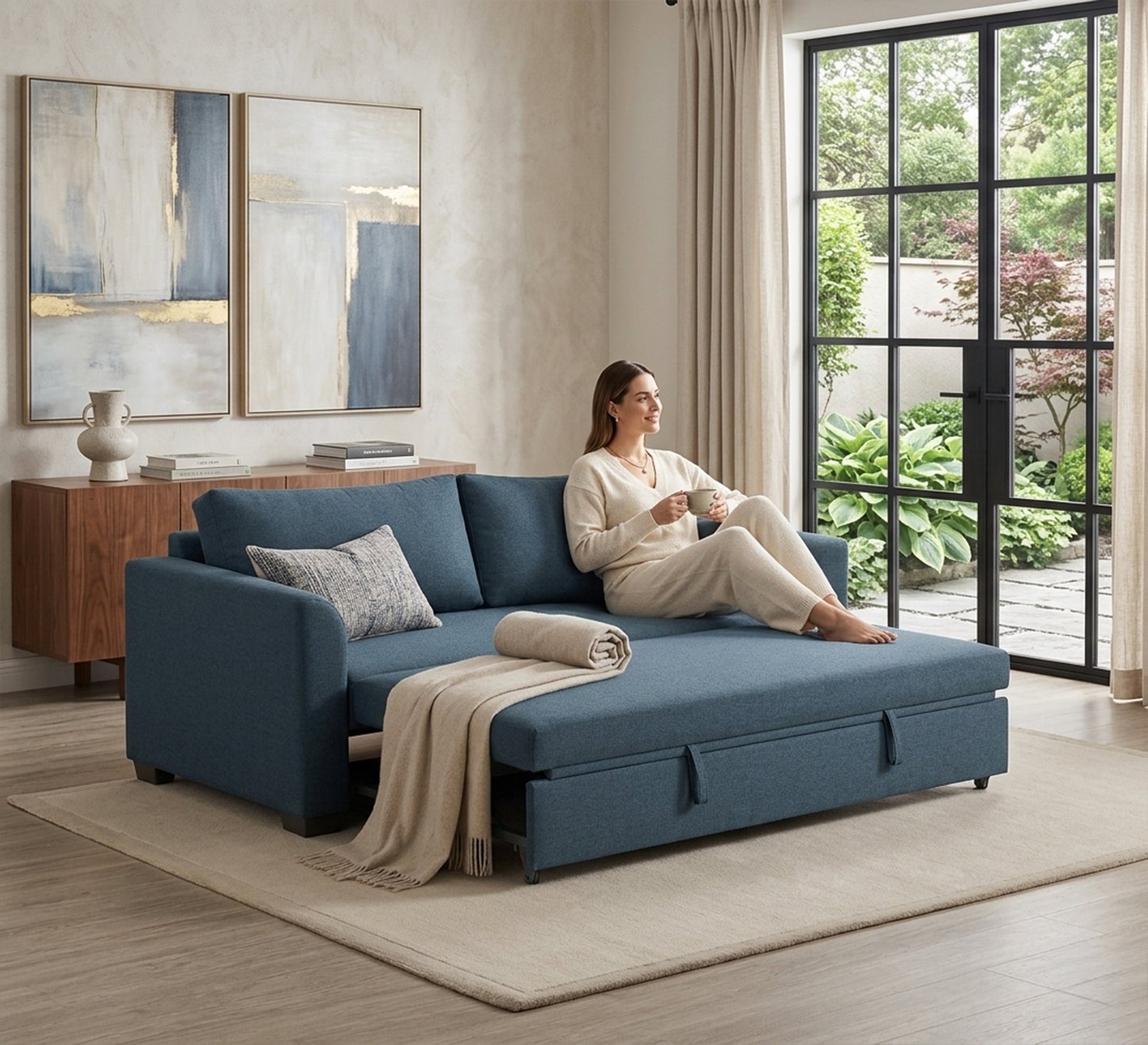Furnish your chalet with (sofa, kitchen, master bedroom, children's room and outdoor seating set) - Vitrine Furniture - Offers
