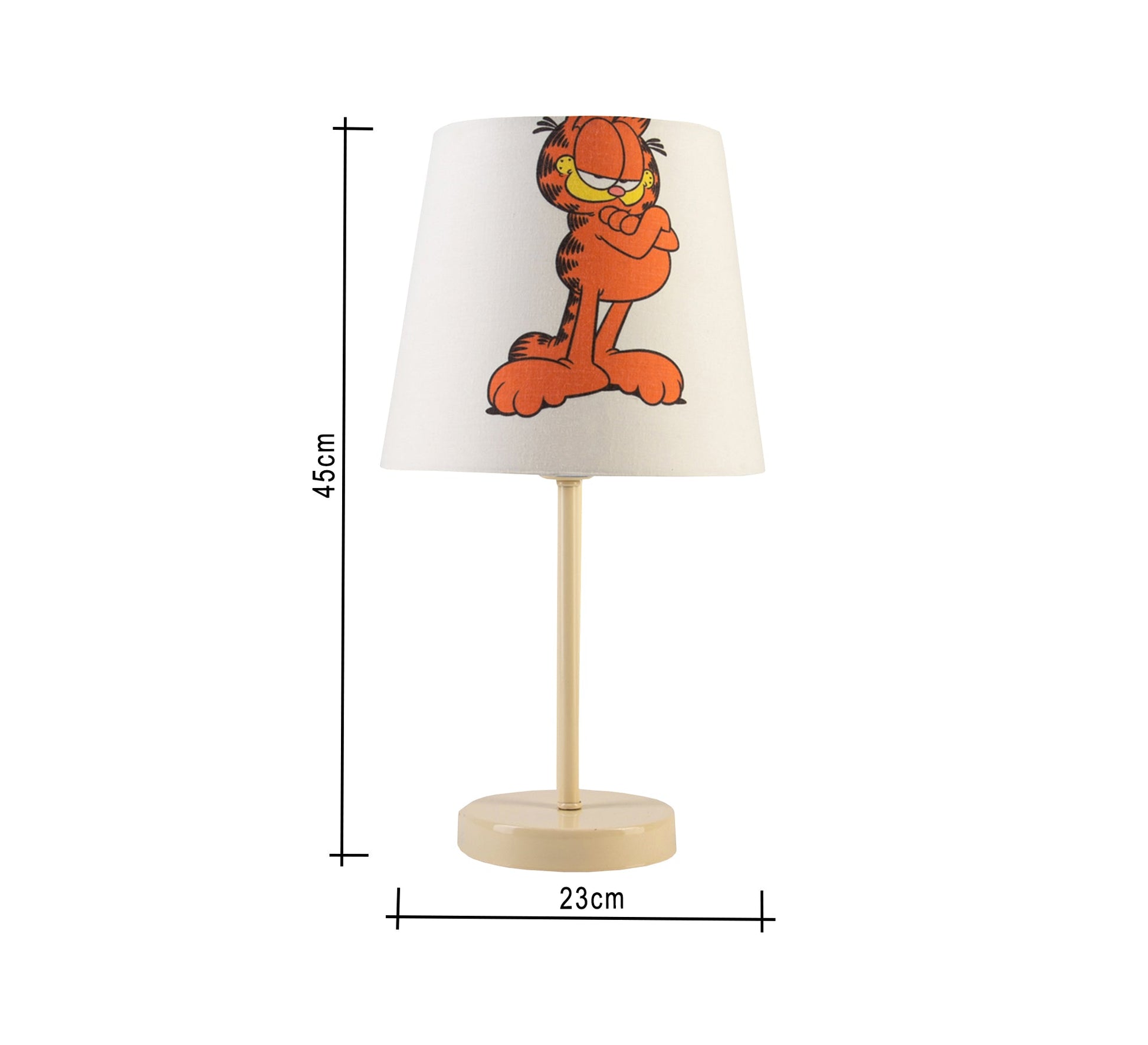 Garfield Lamp: A fun, sloth - loving touch with a beige base. - Vitrine Furniture - Lighting