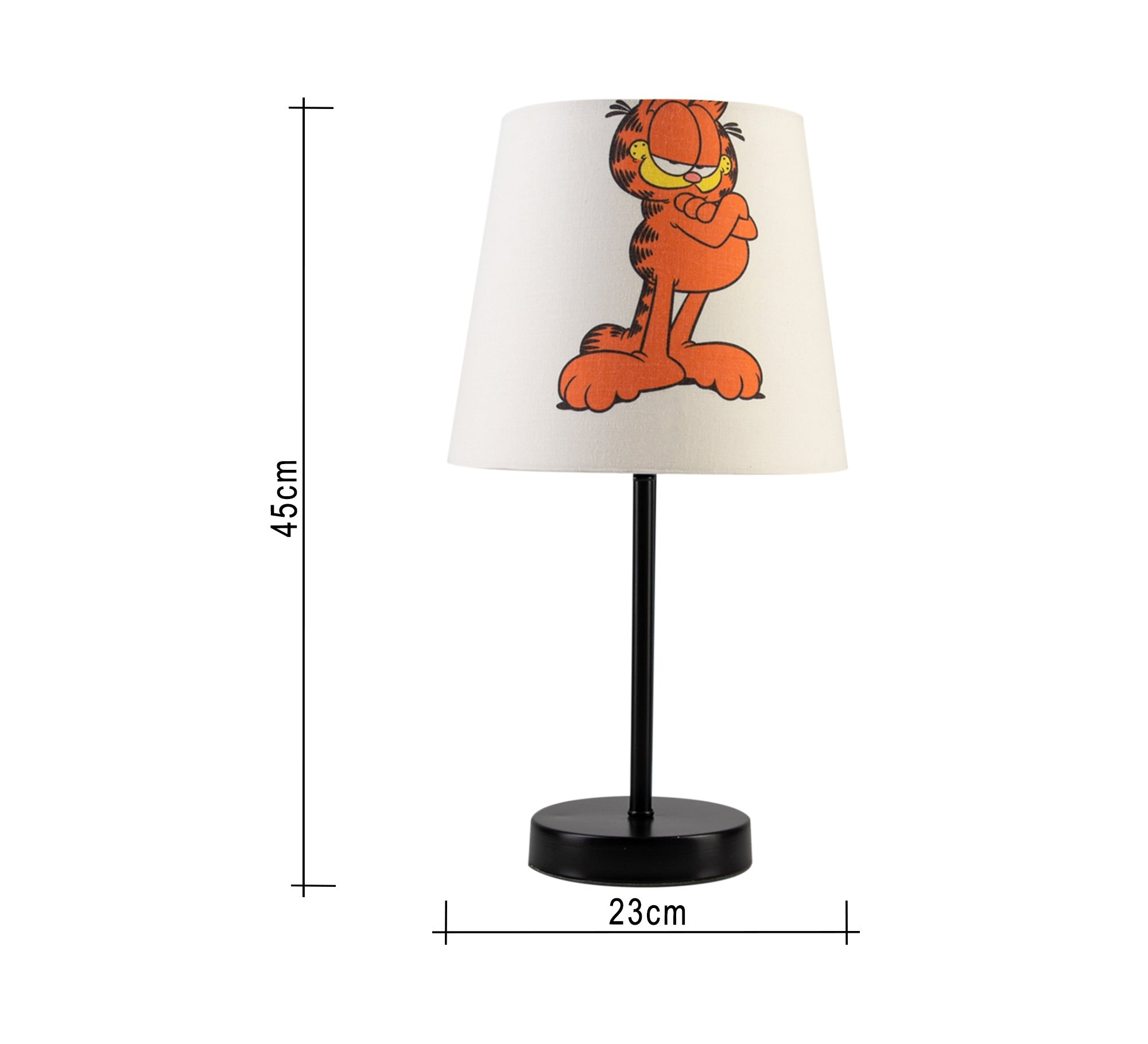 Garfield Lamp: A fun, sloth - loving touch with a black base. - Vitrine Furniture - Lighting