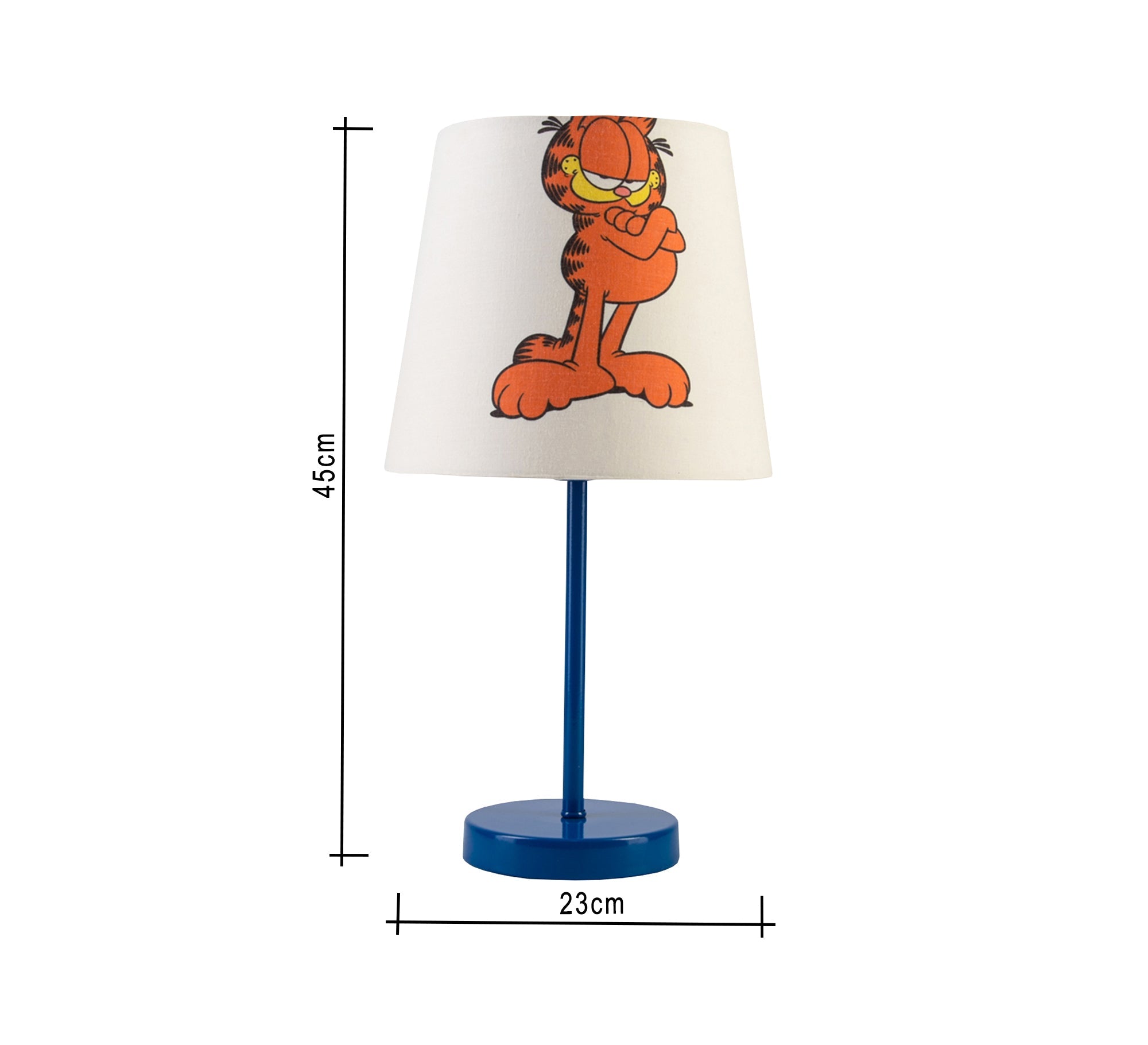 Garfield Lamp: A fun, sloth - loving touch with a blue base. - Vitrine Furniture - Lighting